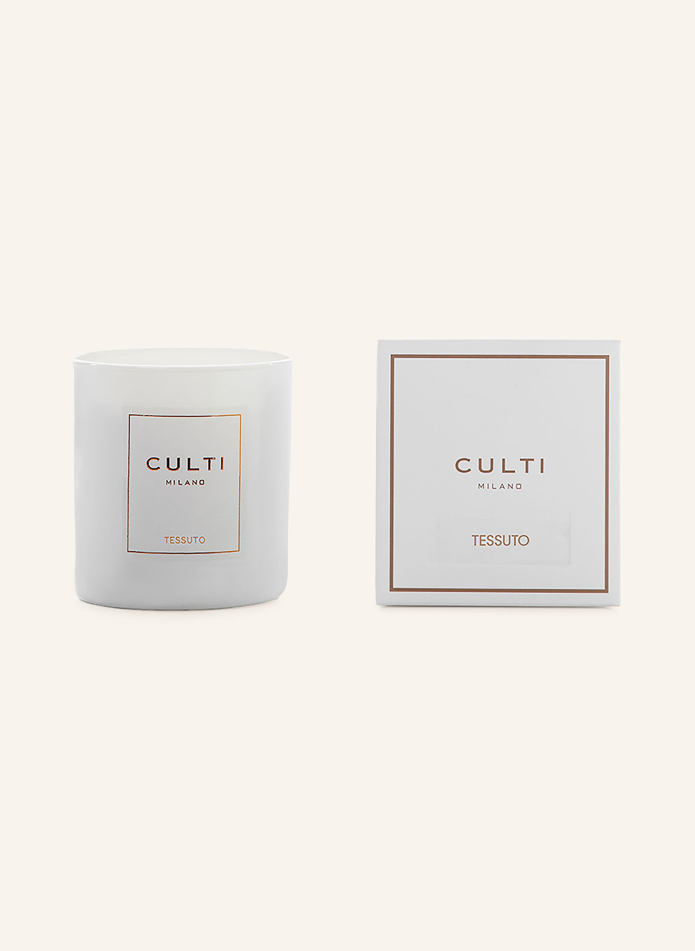 CULTI Duftkerze TESSUTO: WEISS