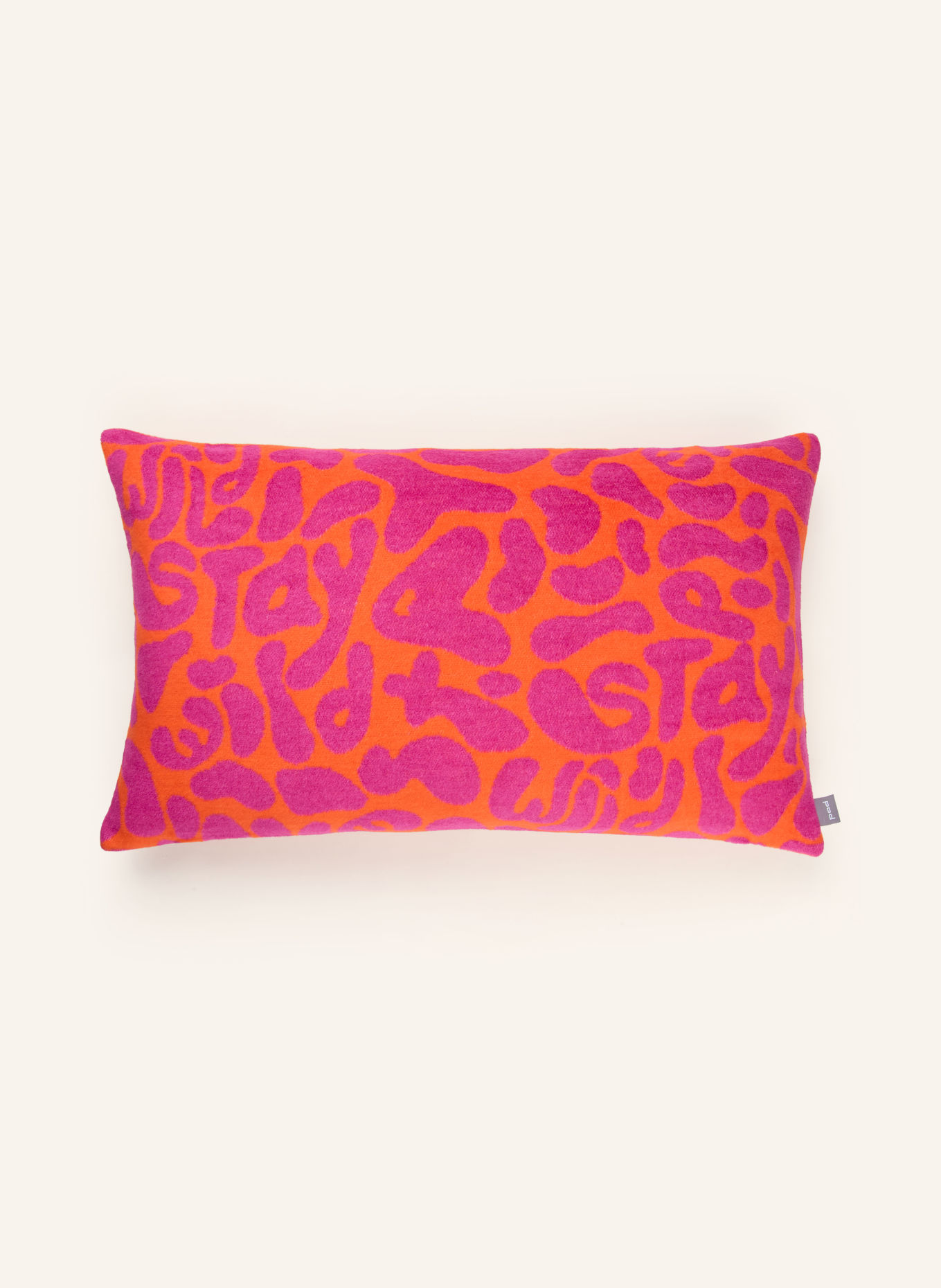 PAD Sierkussenhoes WILD: NEONORANJE / ROZE
