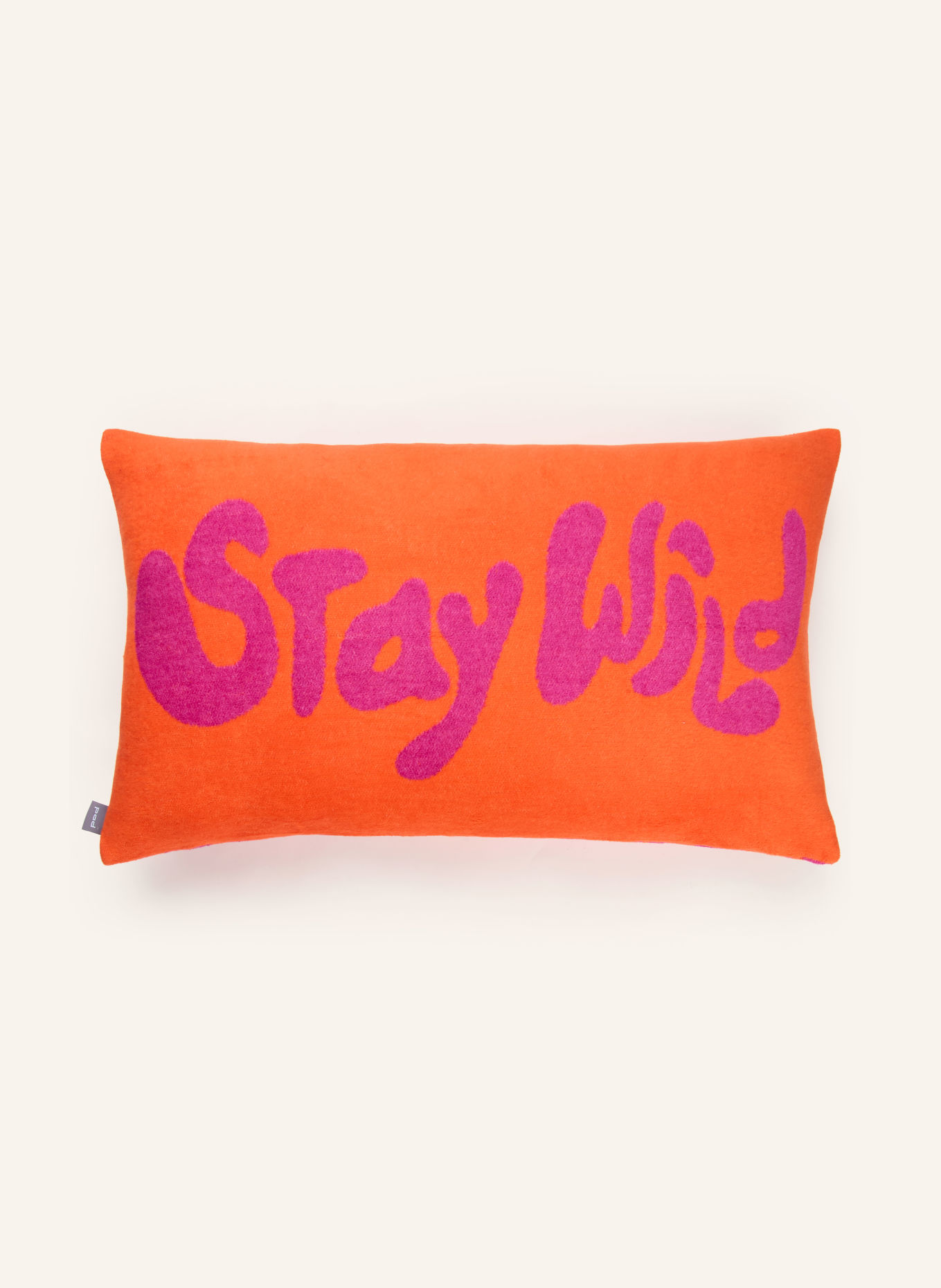 PAD Sierkussenhoes WILD: NEONORANJE / ROZE