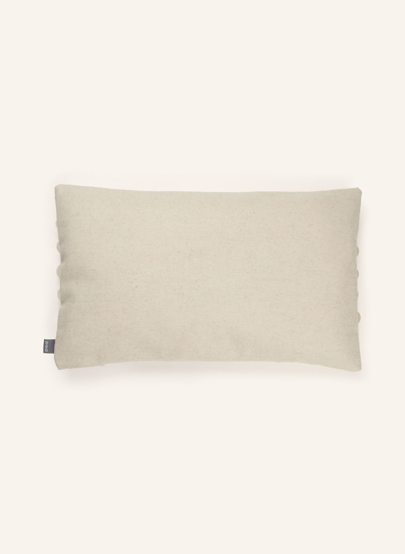 PAD Sierkussenhoes HEARTSHAPE: BEIGE