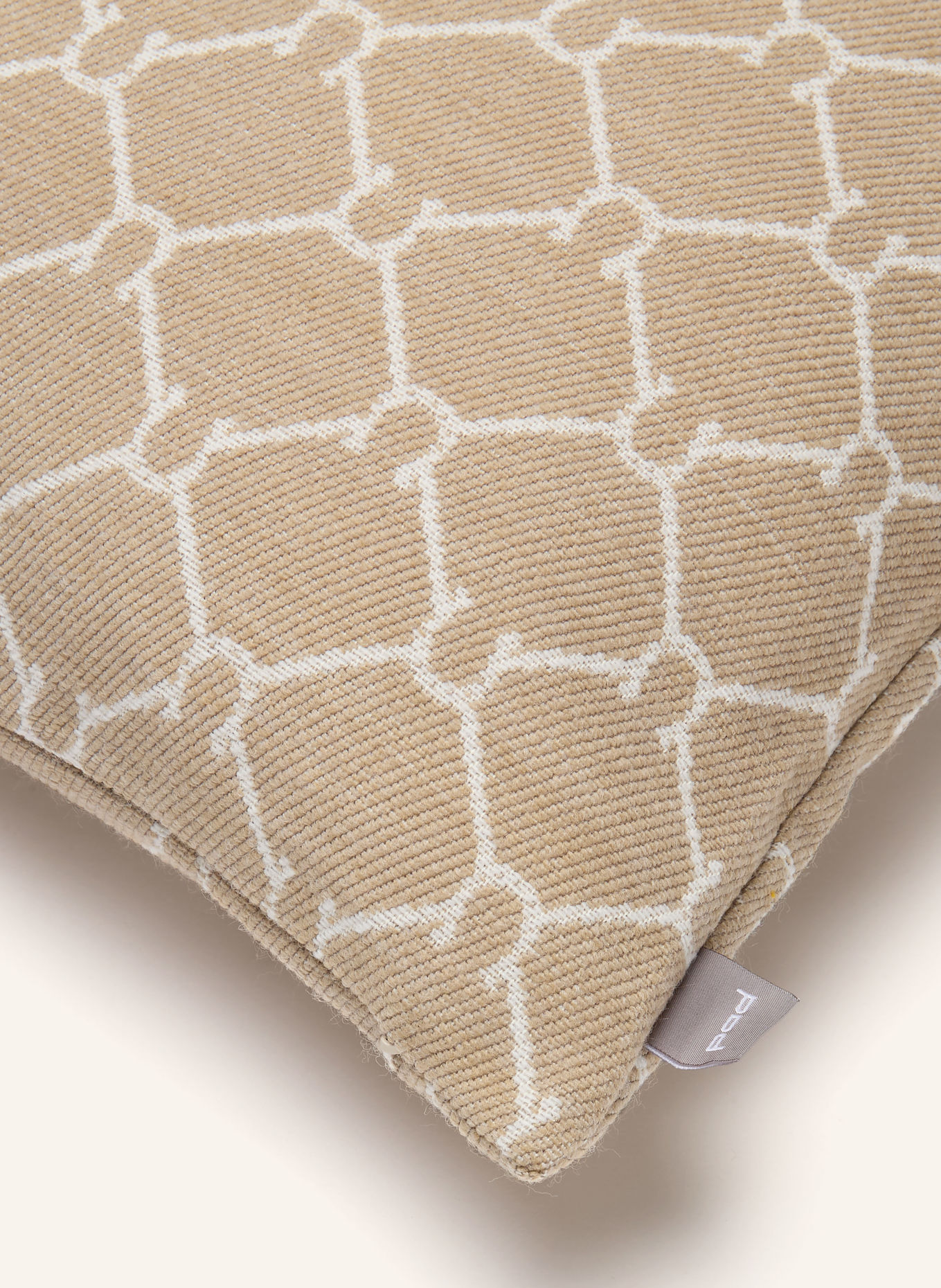 PAD Kuddfodral till prydnadskudde LUCKY: BEIGE / GRÄDDE