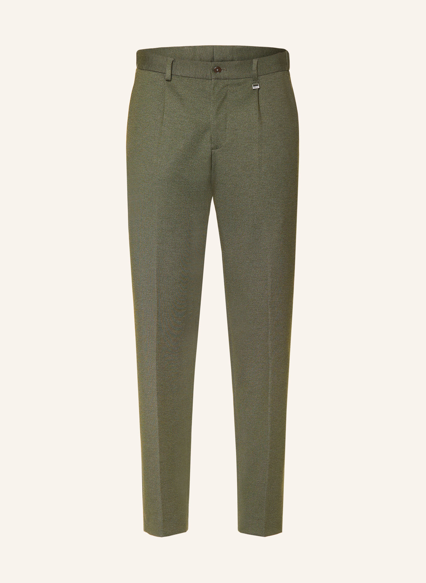 PAUL Oblekové kalhoty, střih Slim Fit: 750 Olive