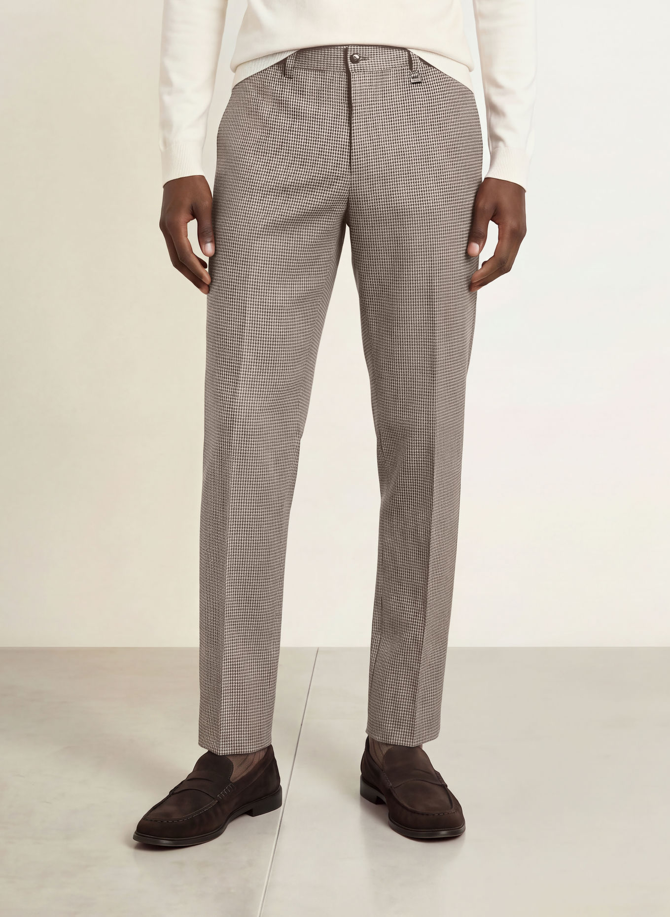 PAUL Pantalon slim fit: 780 Taupe