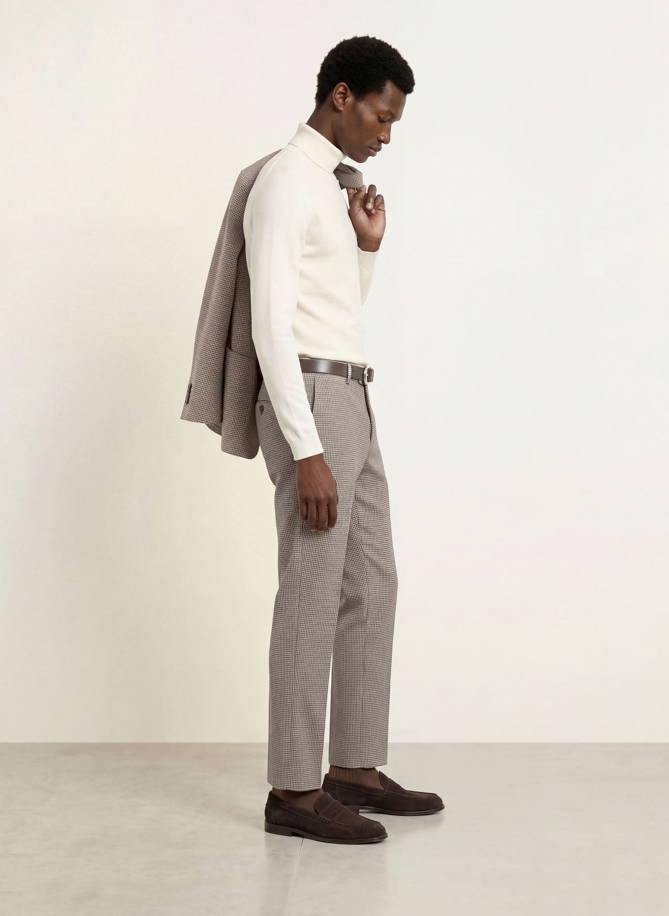 PAUL Pantalon slim fit: 780 Taupe