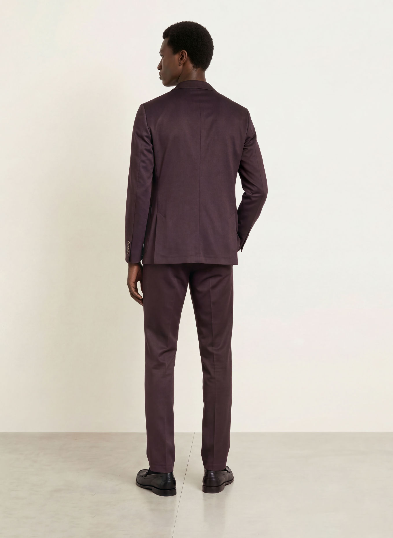 PAUL Oblekové kalhoty, střih Slim Fit: 590 Vineyard