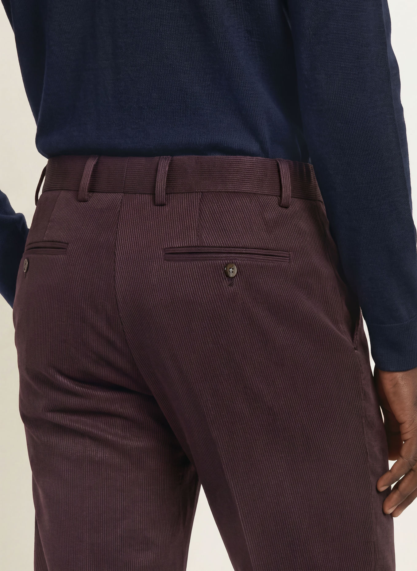 PAUL Oblekové kalhoty, střih Slim Fit: 590 Vineyard