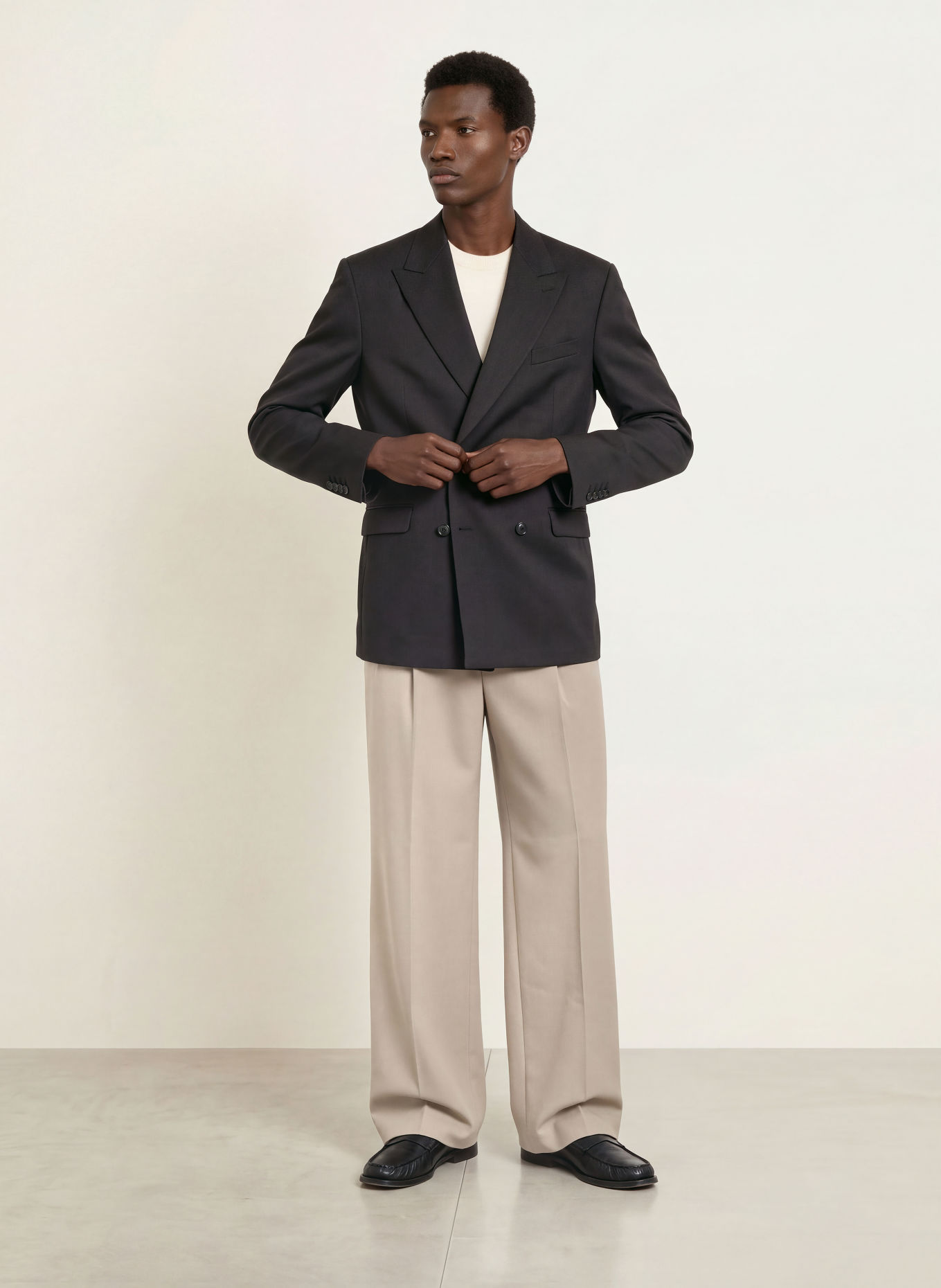 PAUL Anzugsakko Relaxed Fit: 900 BLACK