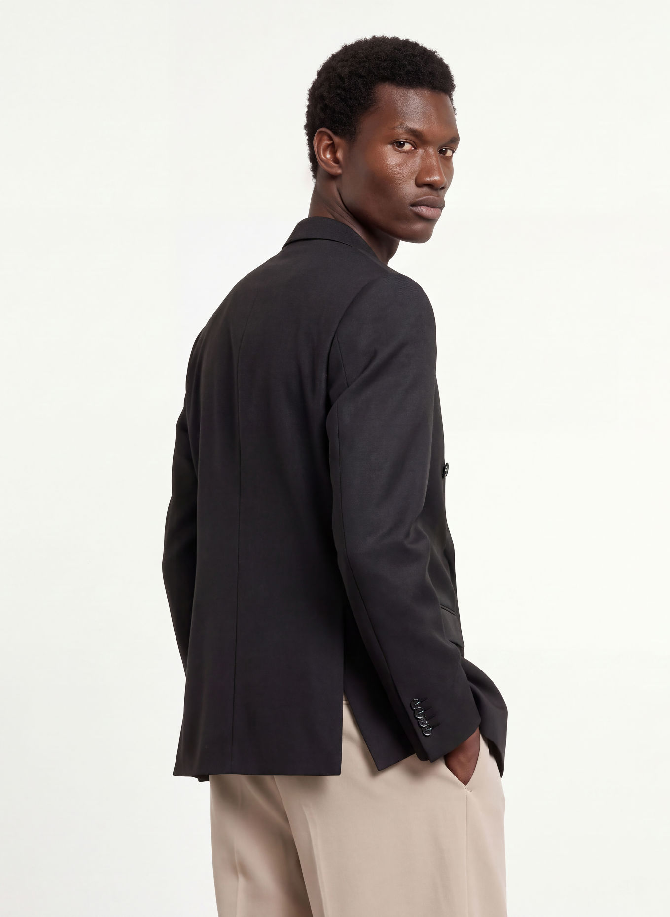PAUL Anzugsakko Relaxed Fit: 900 BLACK