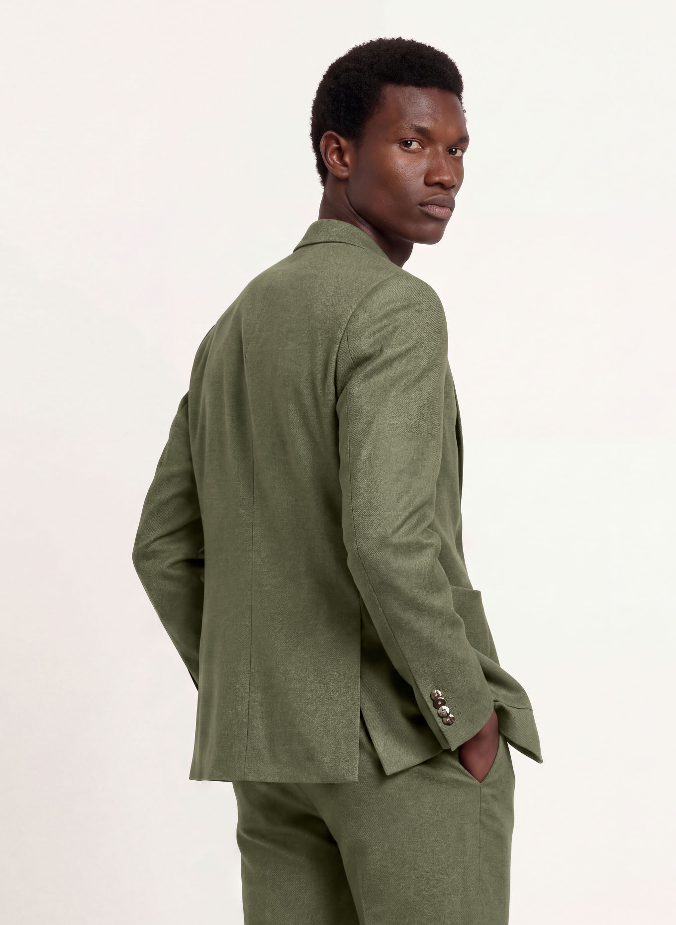 PAUL Anzugsakko Slim Fit: 750 Olive