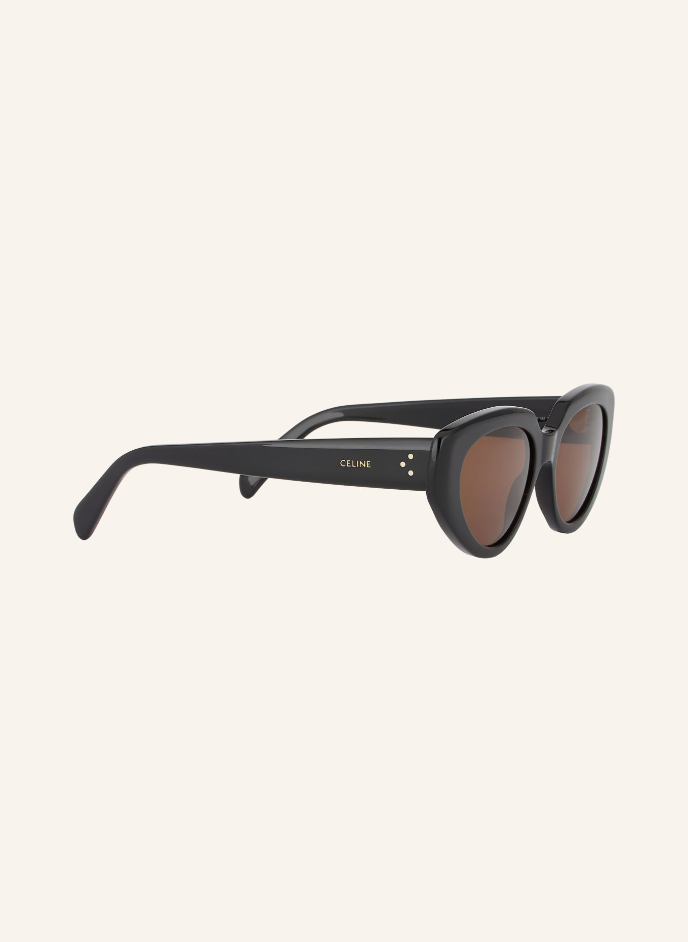 CELINE Sonnenbrille CL40286I: SCHWARZ/ BRAUN