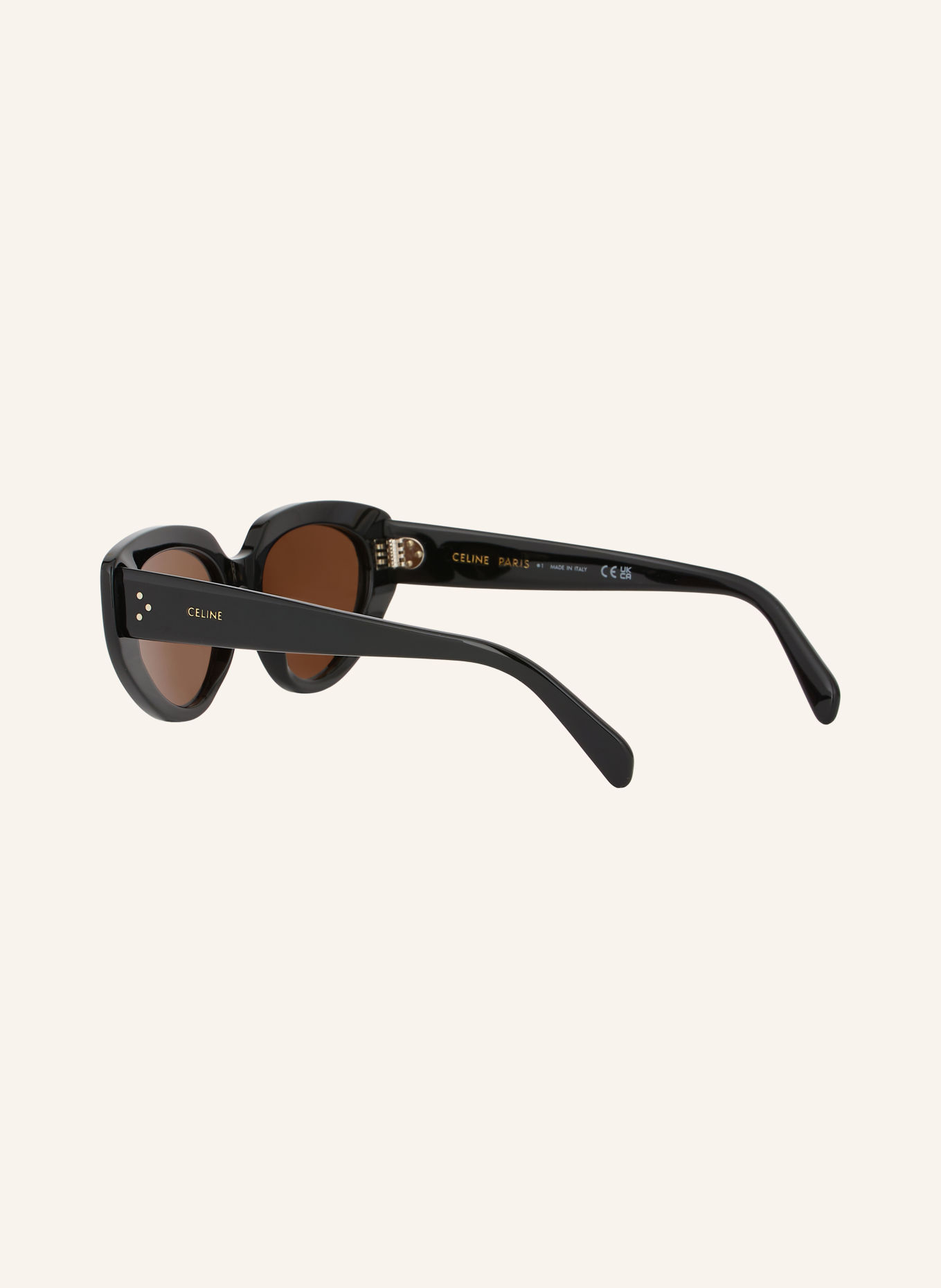 CELINE Sonnenbrille CL40286I: SCHWARZ/ BRAUN