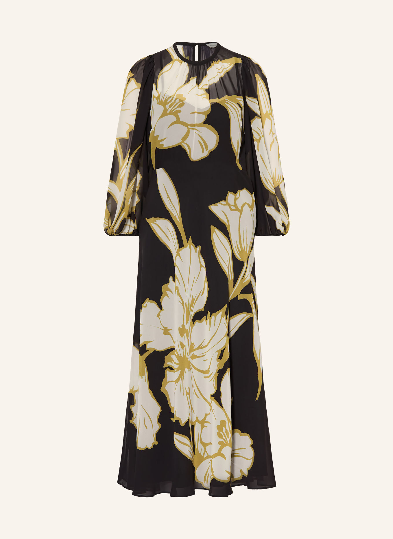 Phase Eight Kleid EVE: SCHWARZ / CREME / DUNKELGELB