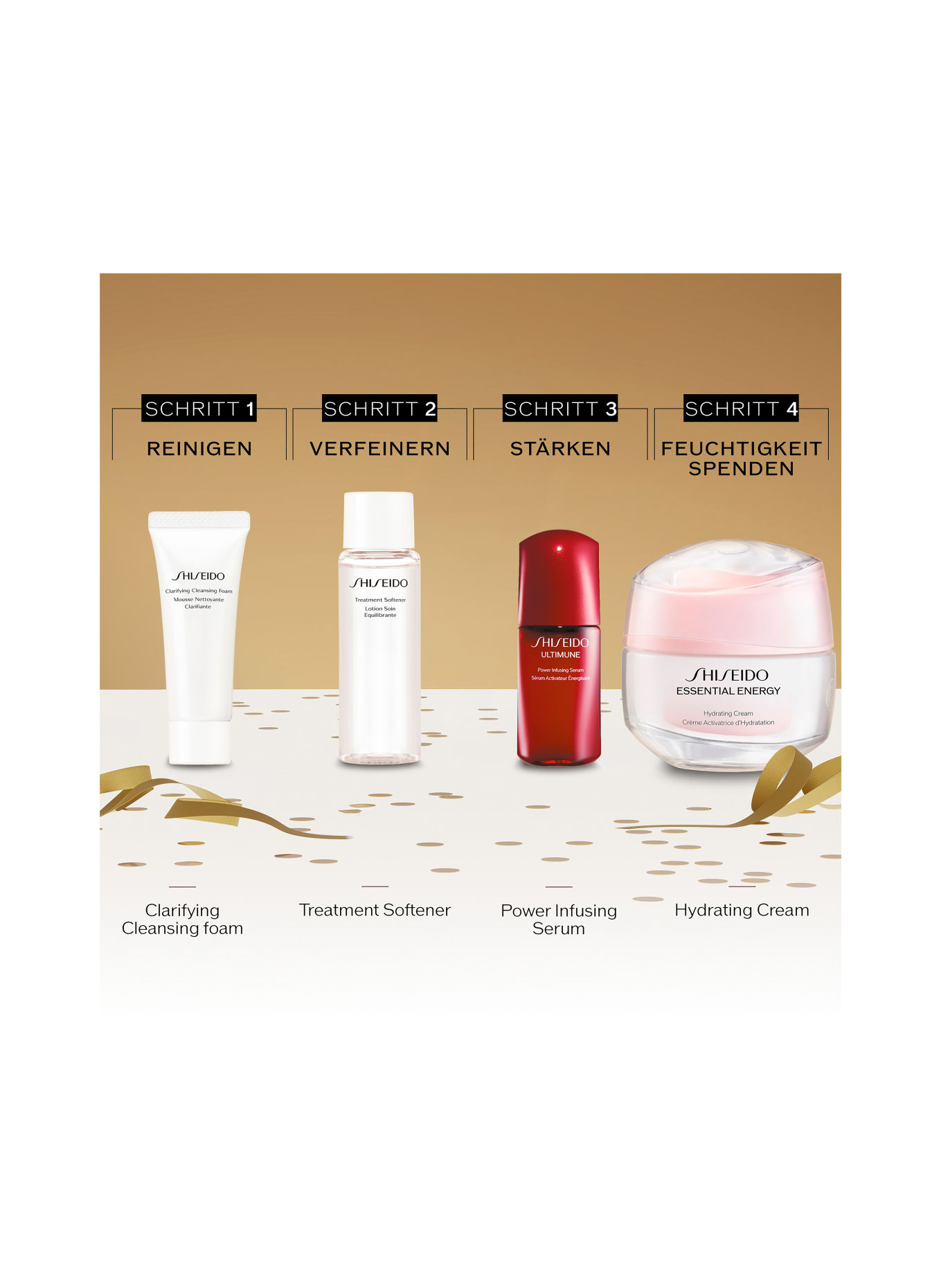 SHISEIDO ESSENTIAL ENERGY HOLIDAY KIT