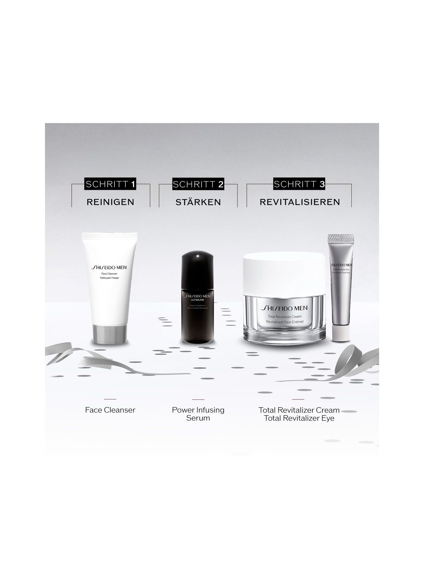 SHISEIDO SHISEIDO MEN TOTAL REVITALIZER HOLIDAY KIT