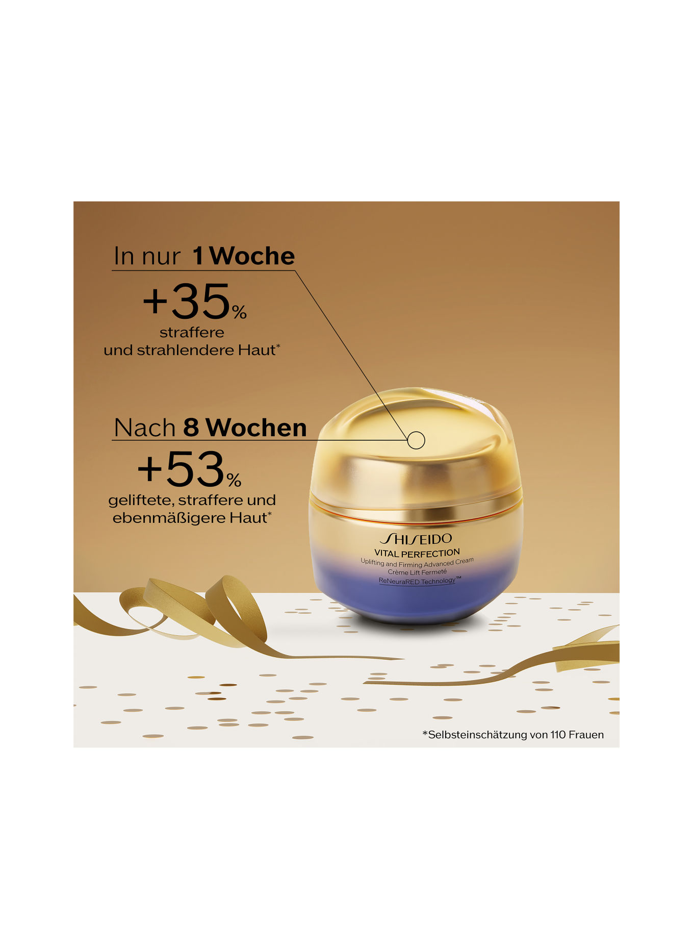 SHISEIDO VITAL PERFECTION ADVANCED CREAM HOLIDAY POUCH SET