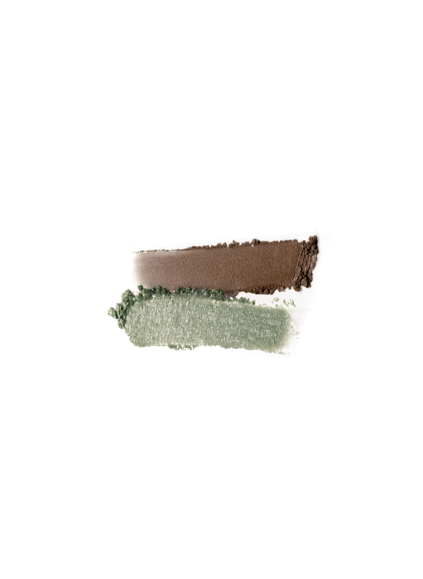 ANNEMARIE BÖRLIND DUO EYE SHADOW: SHIMMERING MOSS / GROUNDED BROWN