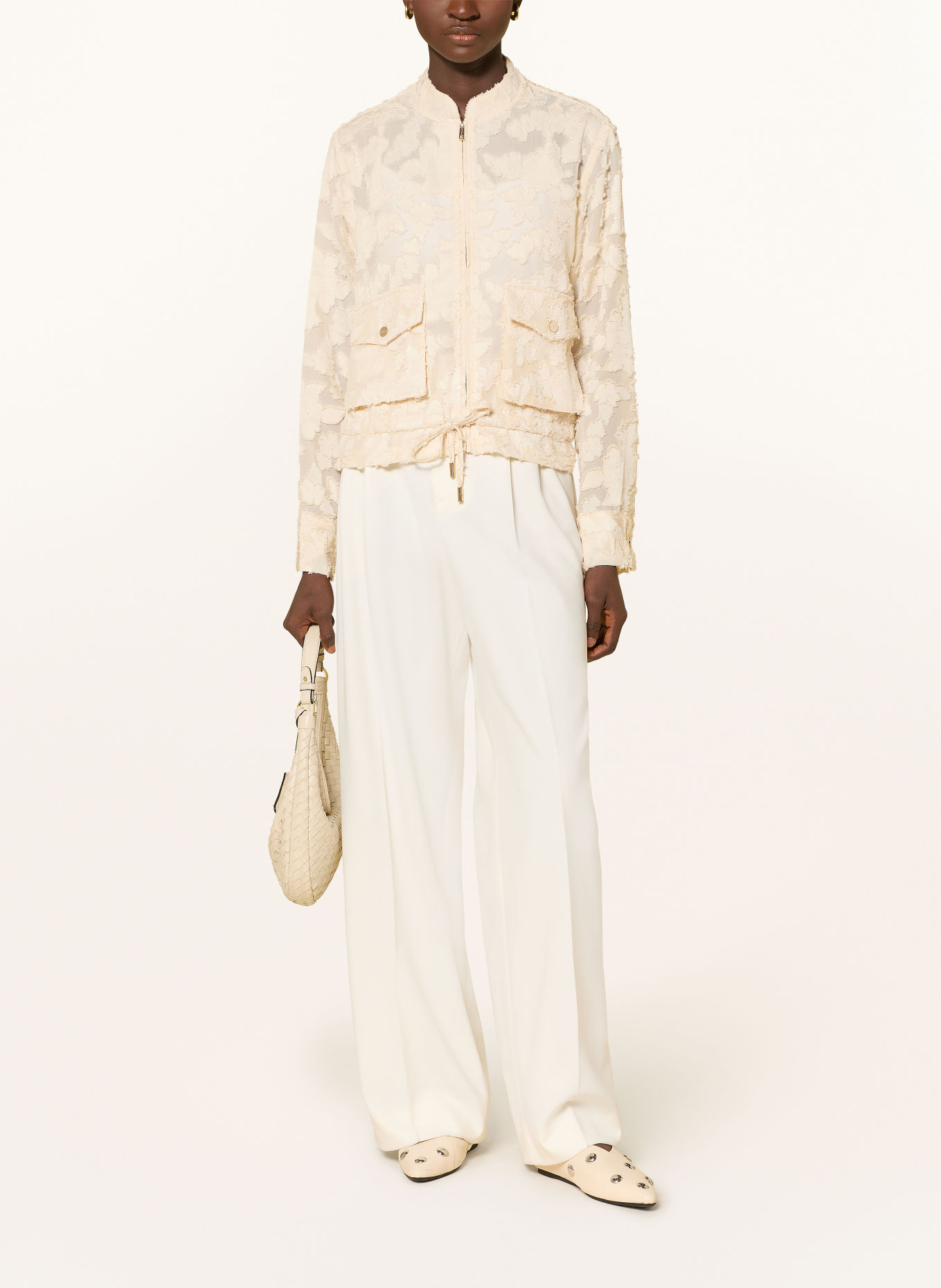 RINO & PELLE Blouson PRIORI: CREME