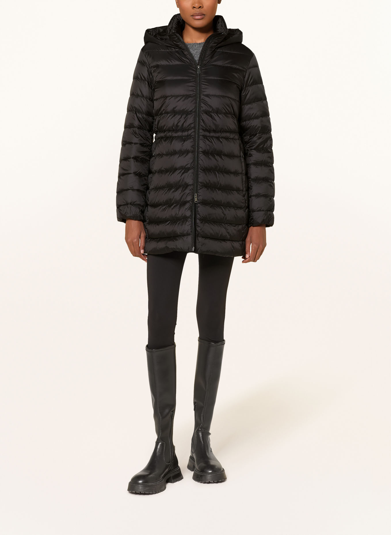 WOOLRICH 2-in-1-Daunenparka AUTHENTIC: SCHWARZ