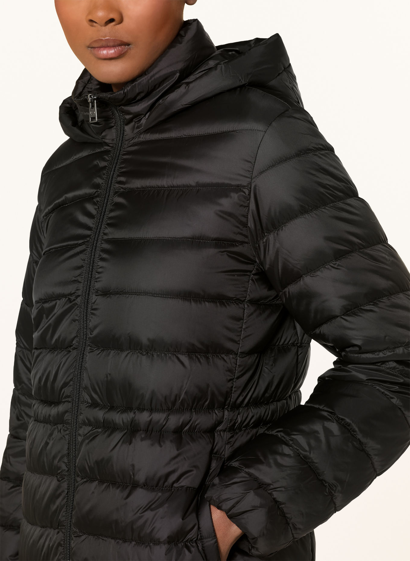 WOOLRICH 2-in-1-Daunenparka AUTHENTIC: SCHWARZ