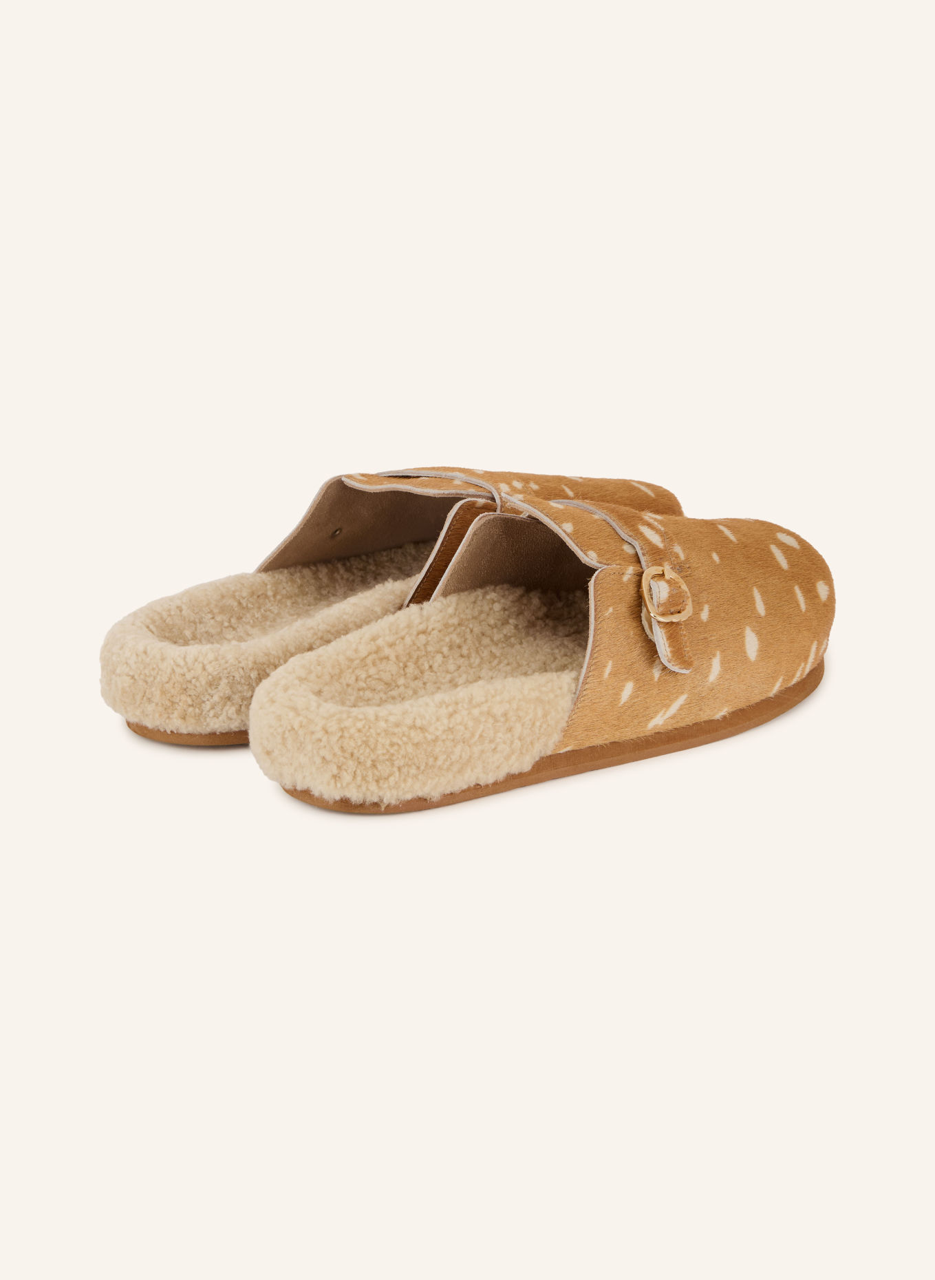 ANCIENT GREEK SANDALS VASILITSA Slides: CAMEL / CREAM