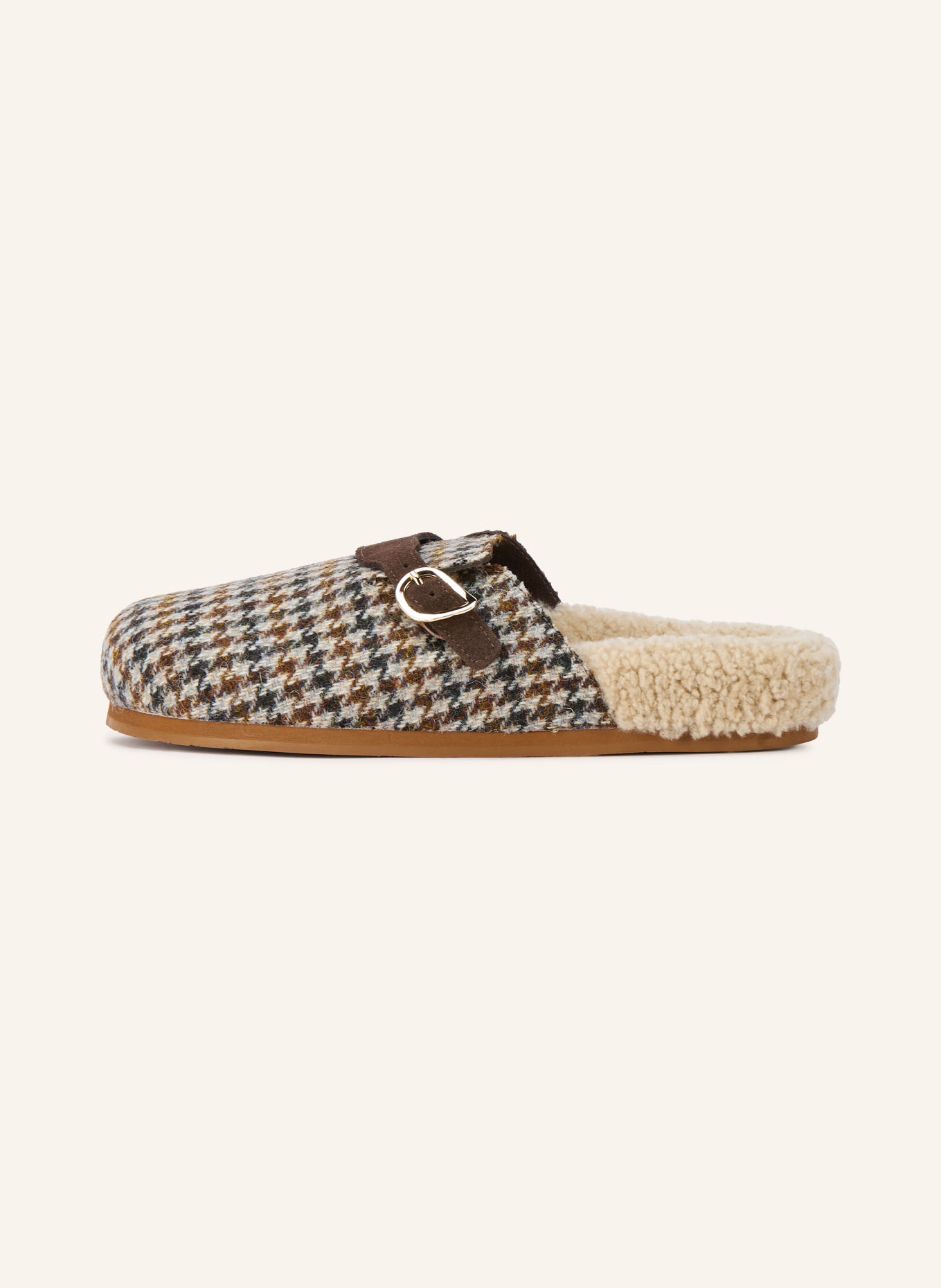 ANCIENT GREEK SANDALS Muiltjes VASILITSA: MARRON FONCÉ / CRÈME / ZWART