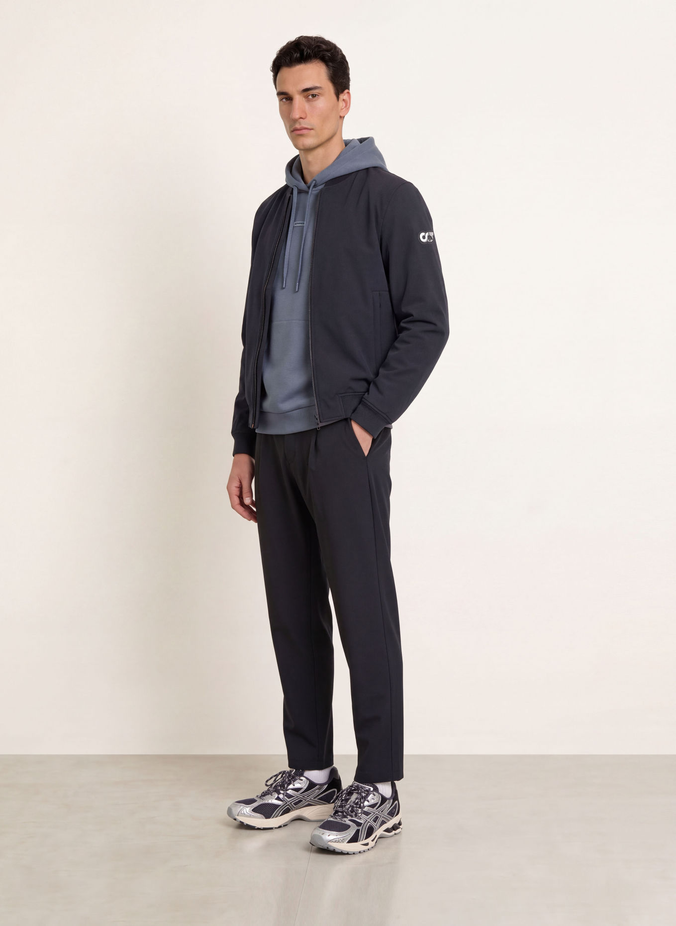 ALPHATAURI Hoodie SKY: BLAUWGRIJS