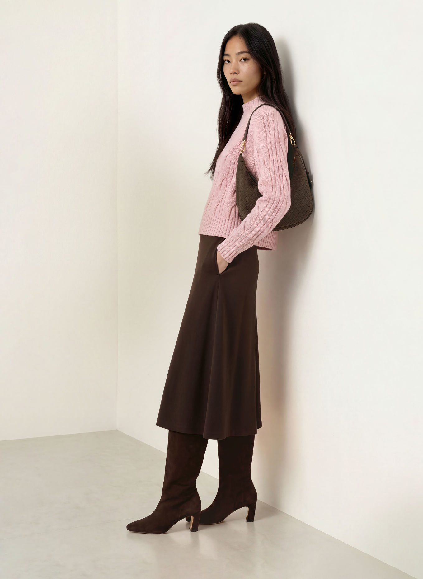 MORE & MORE Trui: ROZE