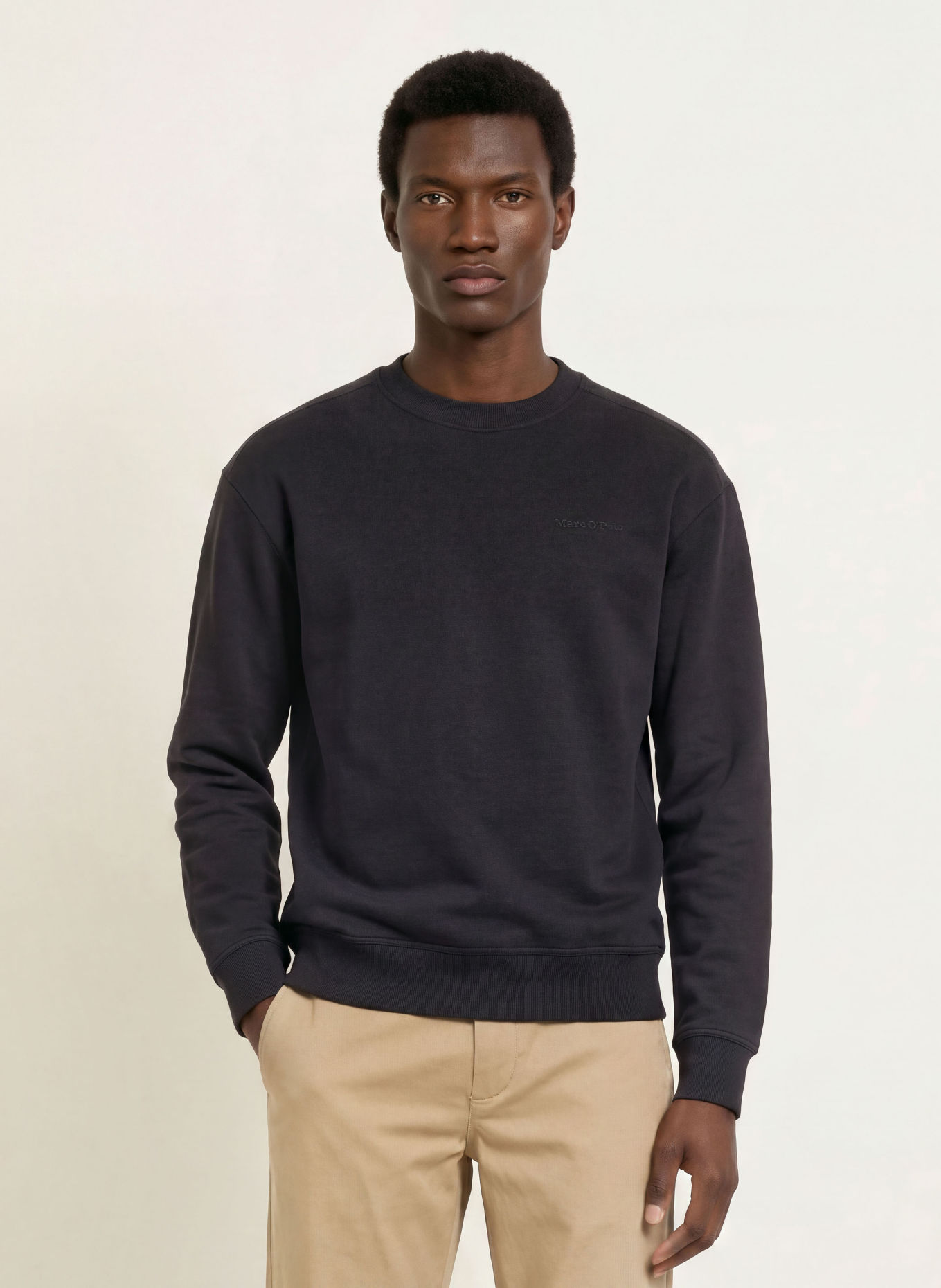 Marc O'Polo Sweatshirt: BLACK