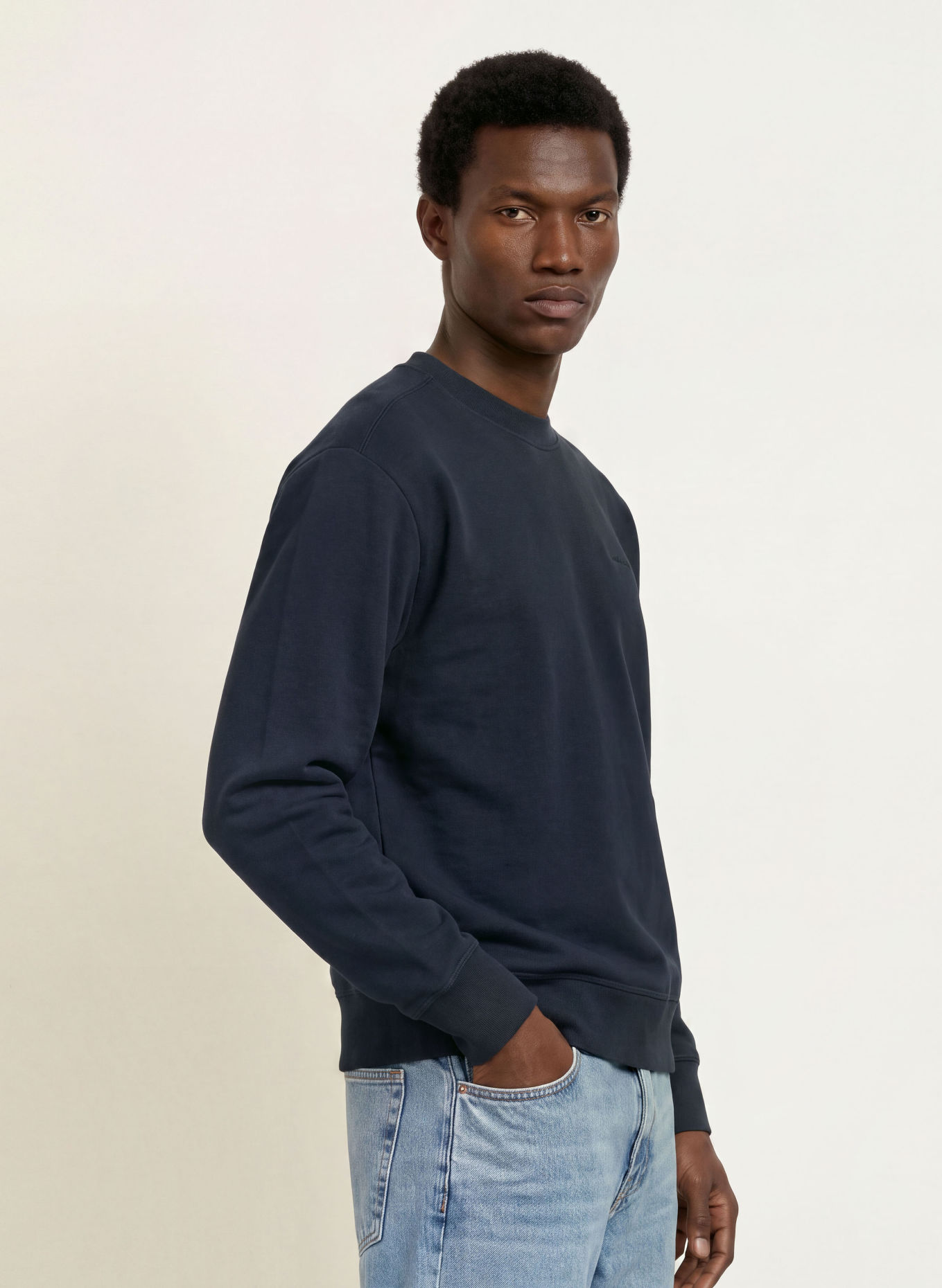 Marc O'Polo Sweatshirt: DUNKELBLAU