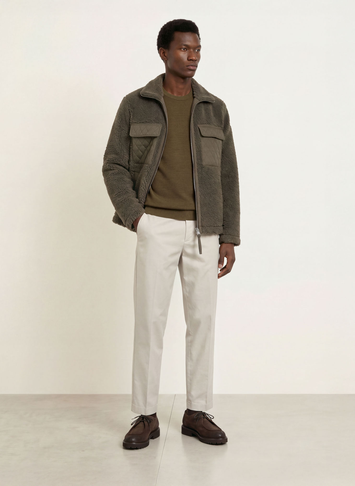 Marc O'Polo Overshirt: KHAKI