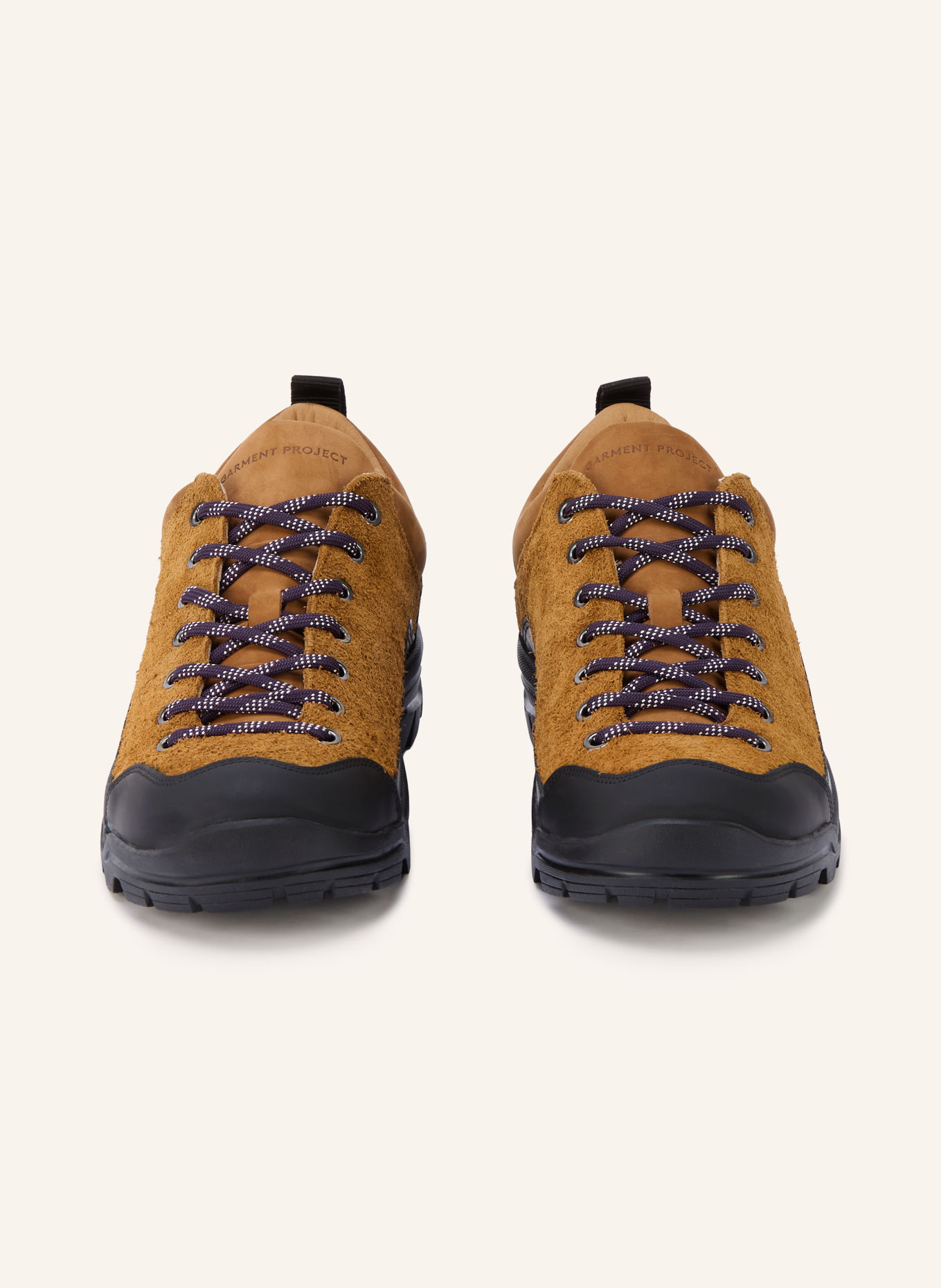 GARMENT PROJECT Sneaker NEVE: COGNAC / SCHWARZ