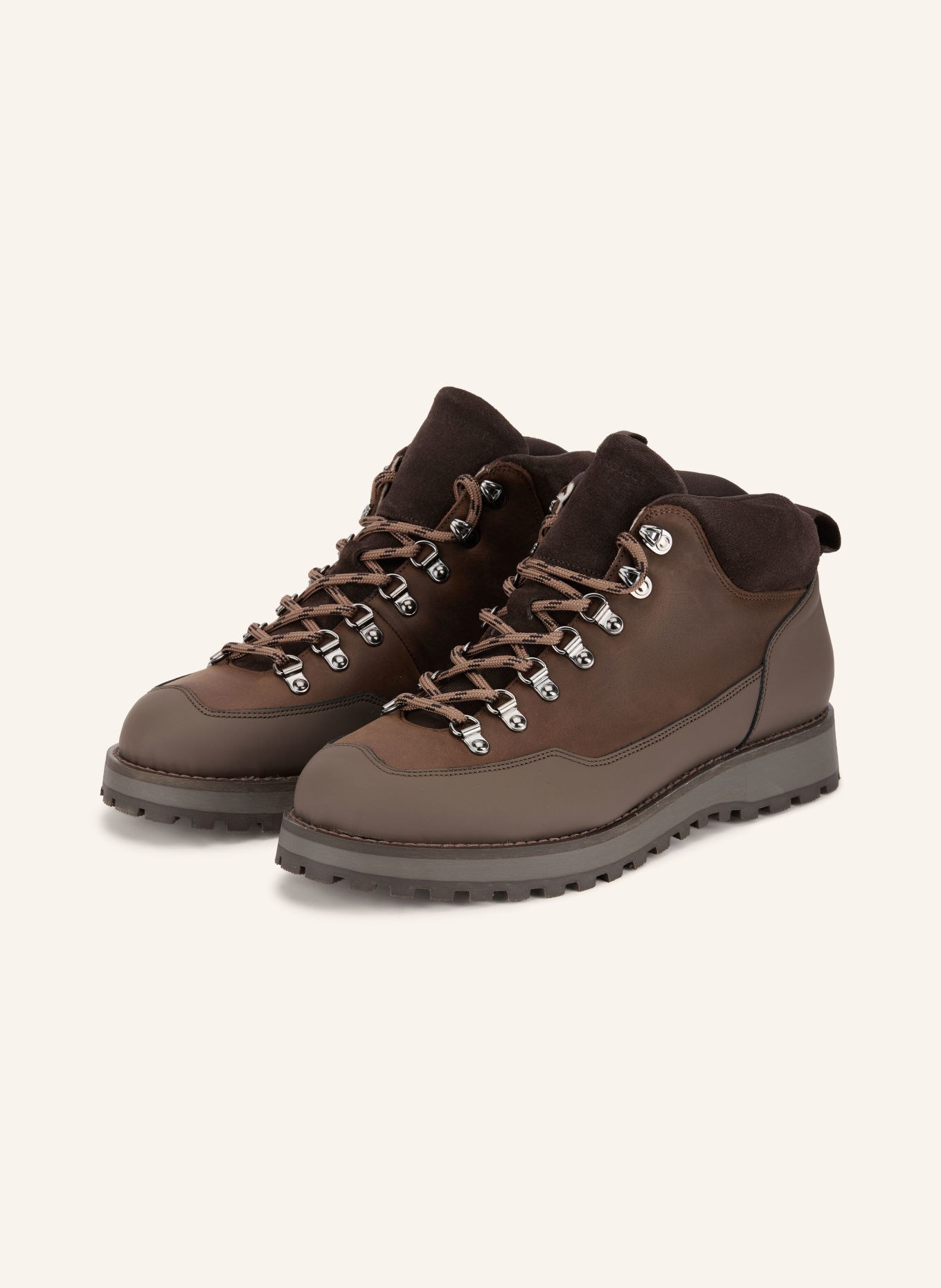 GARMENT PROJECT Schnürboots DUNE: DUNKELBRAUN