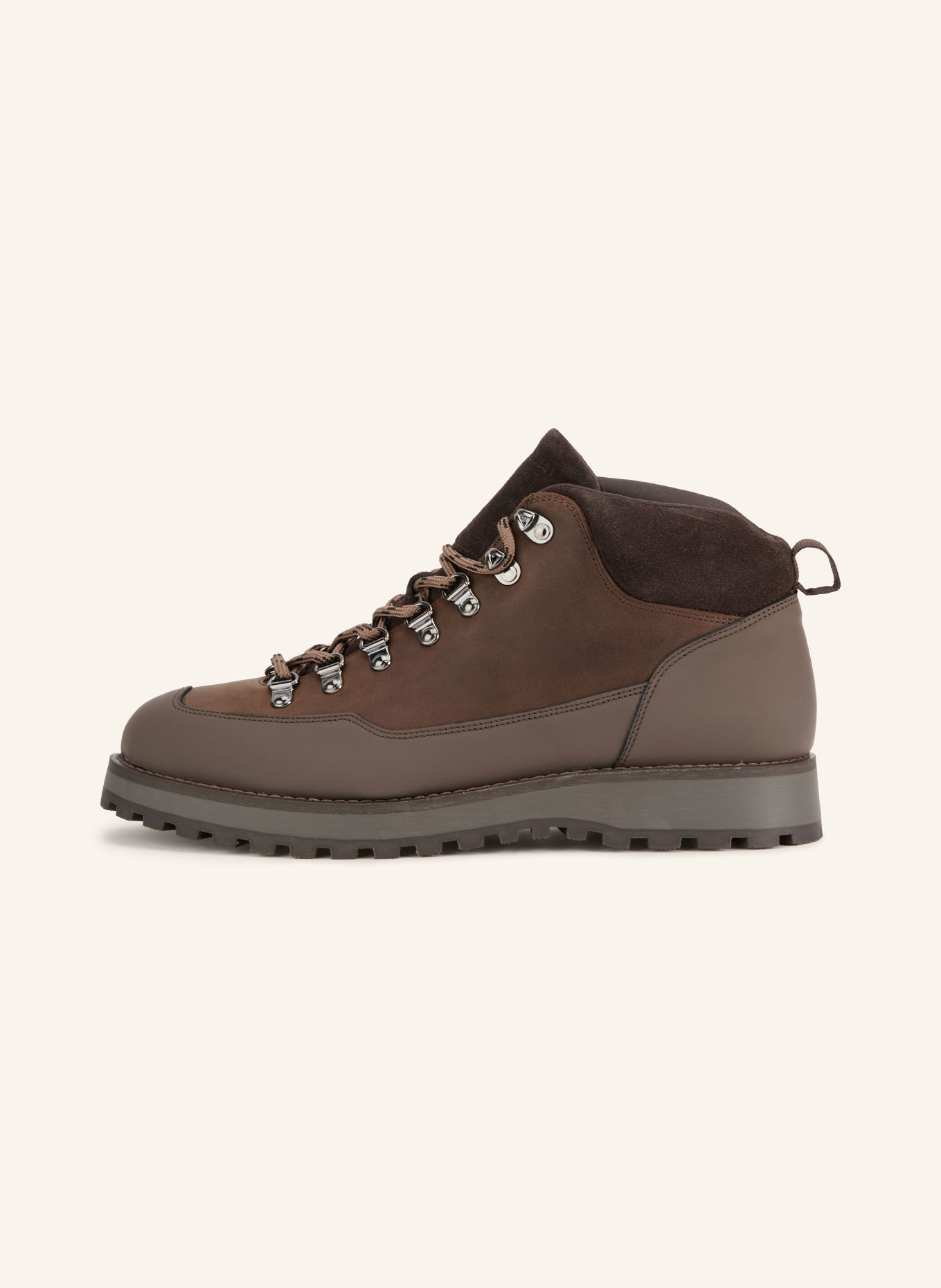 GARMENT PROJECT Schnürboots DUNE: DUNKELBRAUN