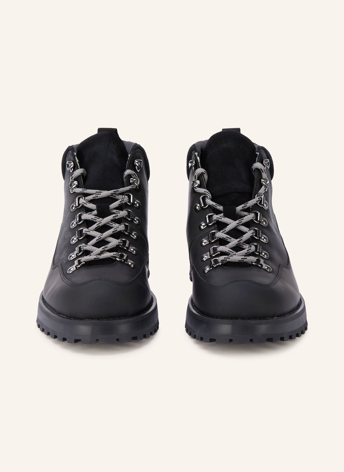 GARMENT PROJECT Schnürboots DUNE: SCHWARZ