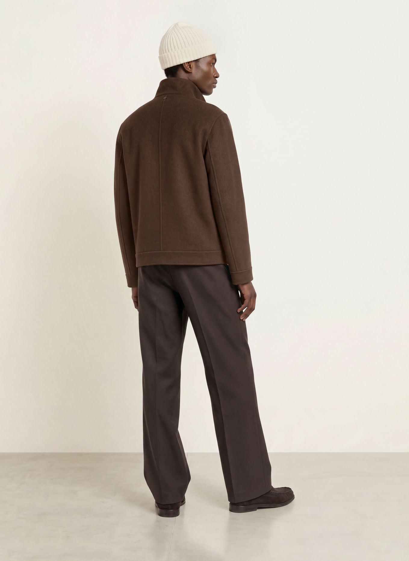 DUNO Overjacket LEAR ROMA: MARRON FONCÉ