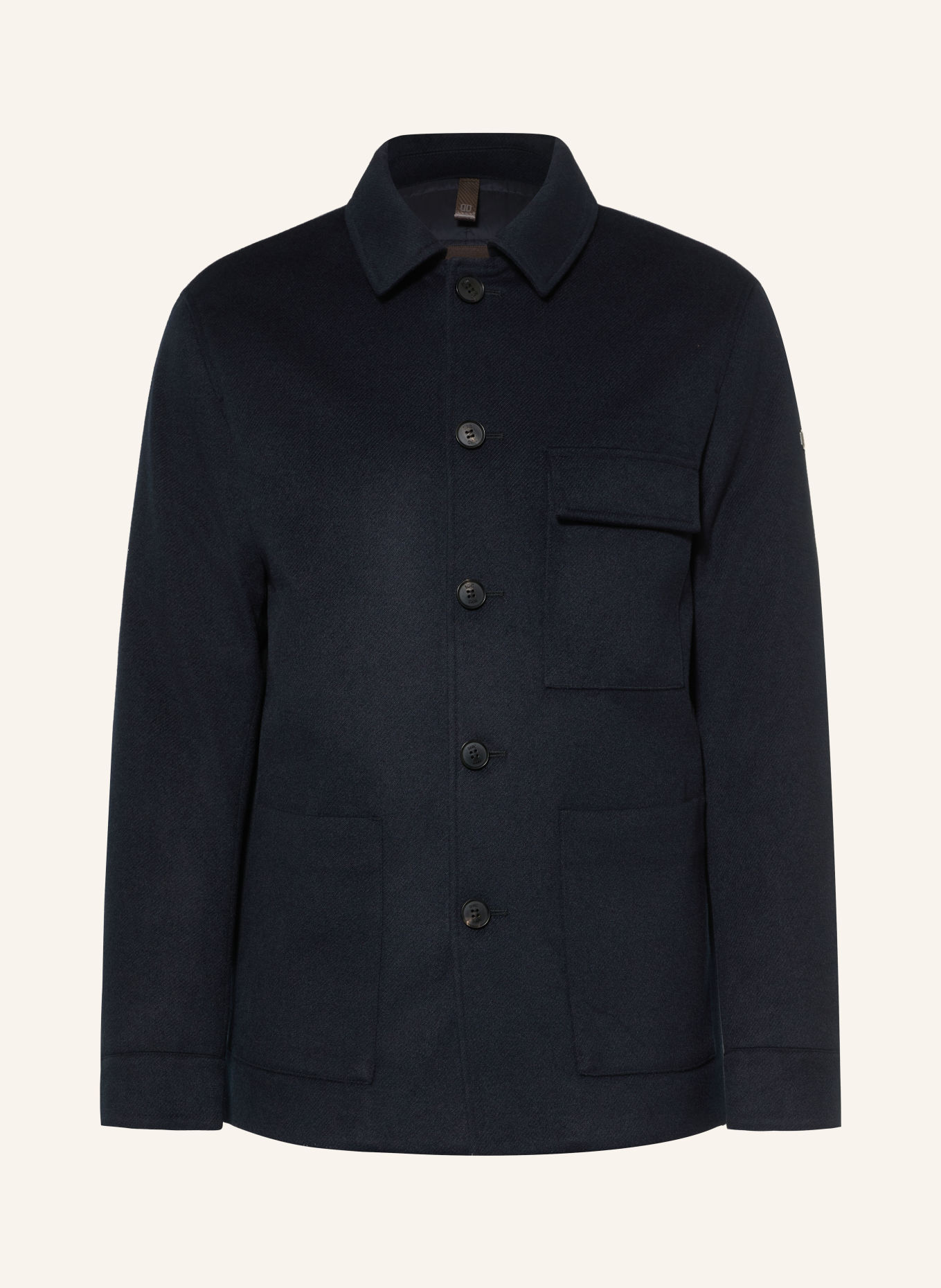 DUNO Overjacket SUNIL PRATO: DUNKELBLAU
