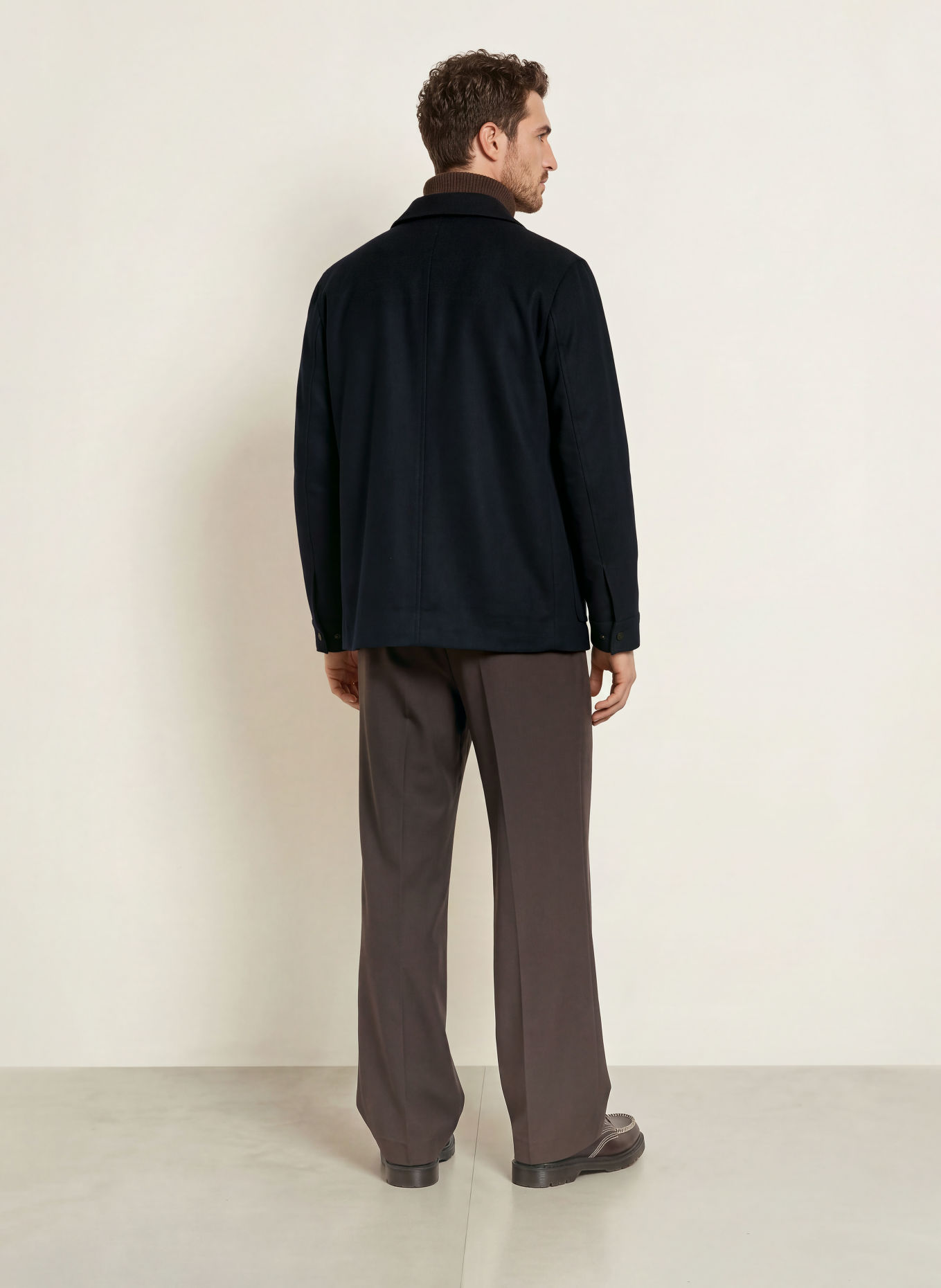 DUNO Overjacket SUNIL PRATO: DUNKELBLAU