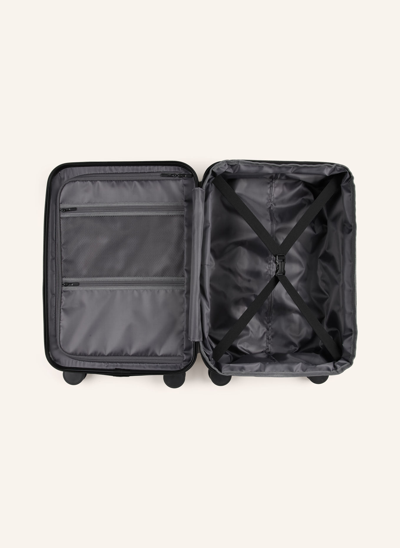 DUNO Kufr na kolečkách VOYAGE: ČERNÁ