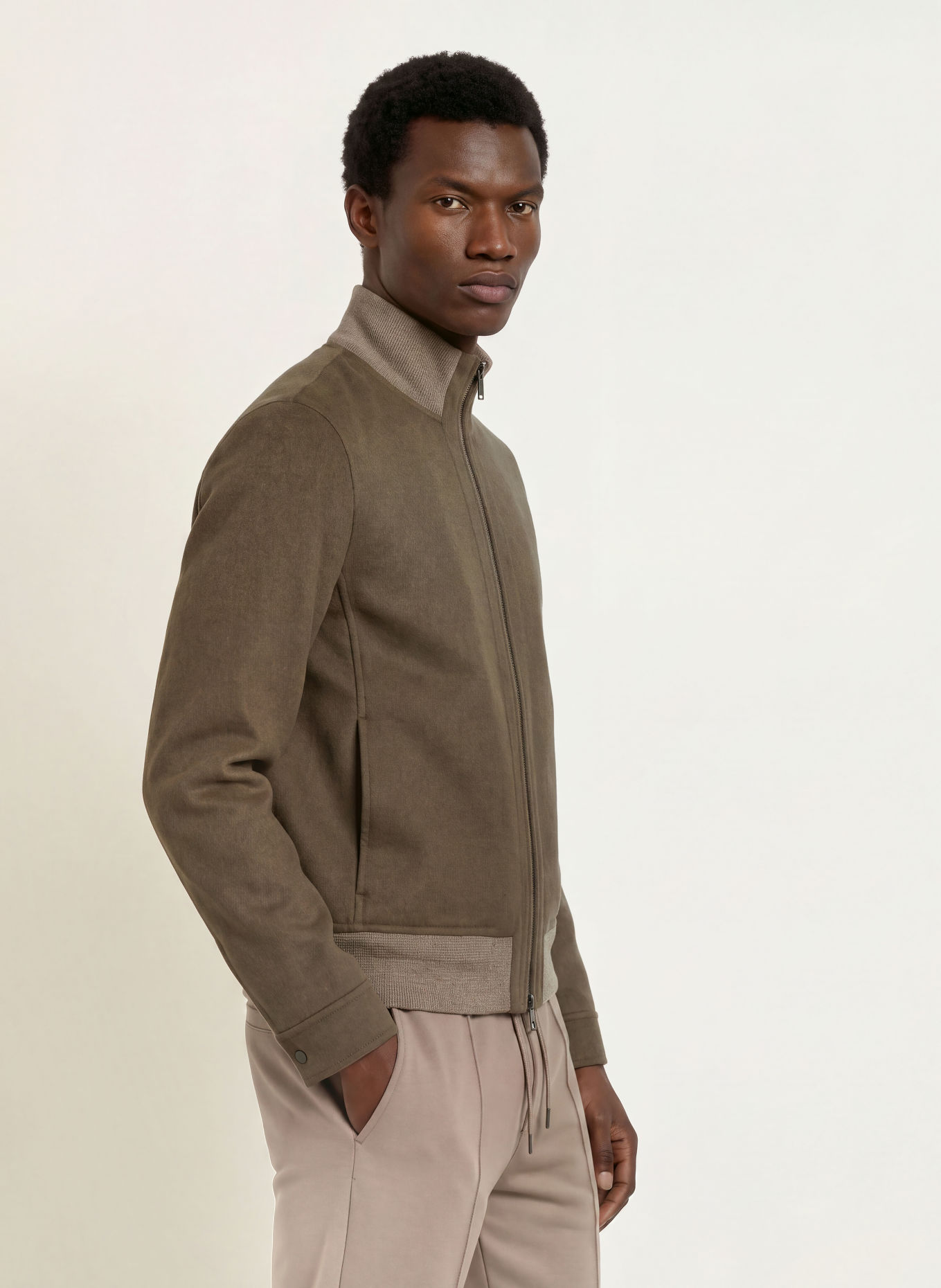 DUNO Blouson NYRO LAZISE: TAUPE / BEIGE