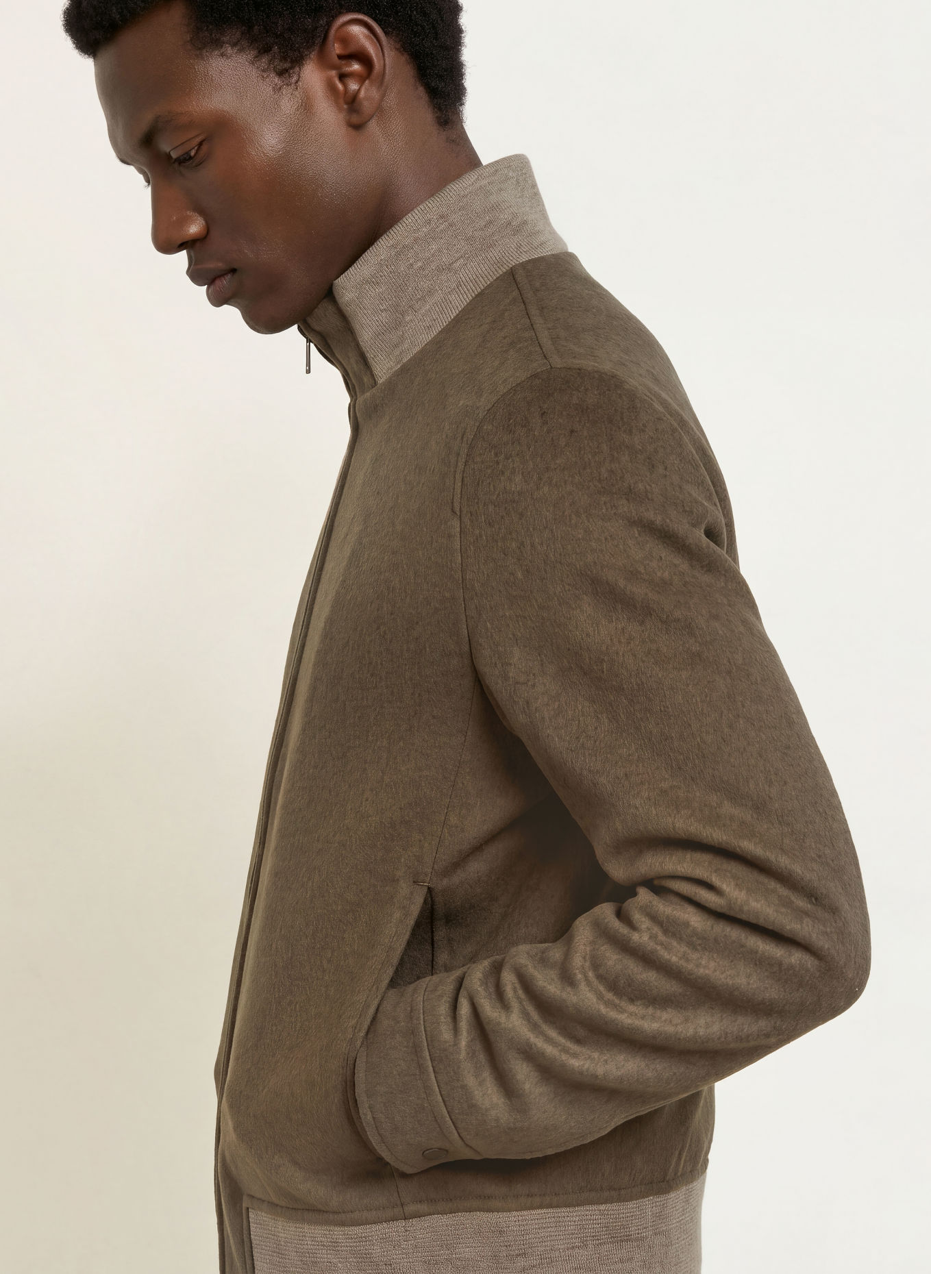 DUNO Blouson NYRO LAZISE: TAUPE / BEIGE