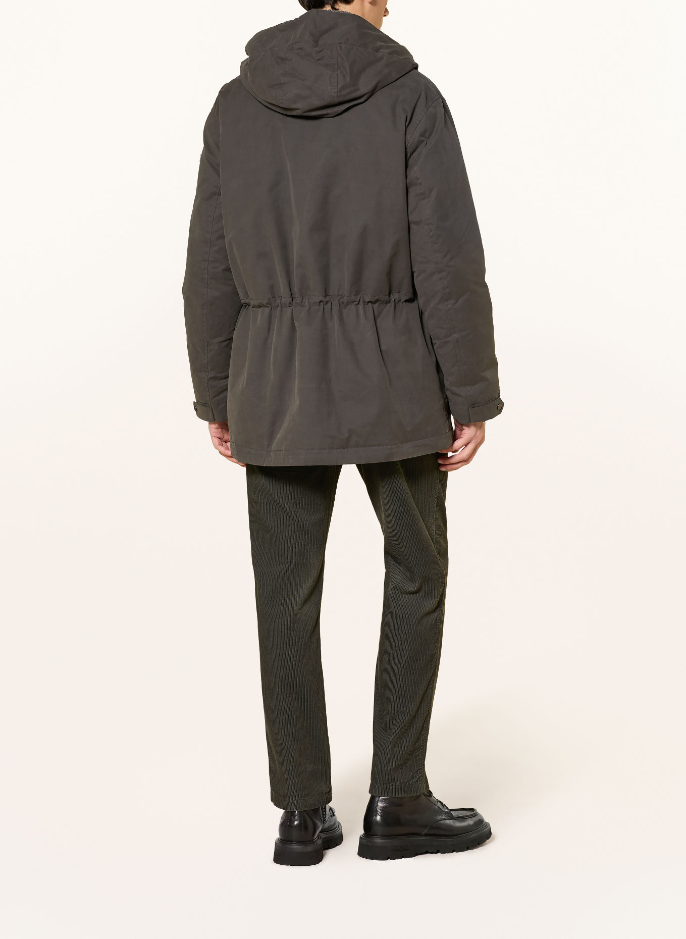 DUNO Dunparkas HOSHI LEVANTO: GRÅ