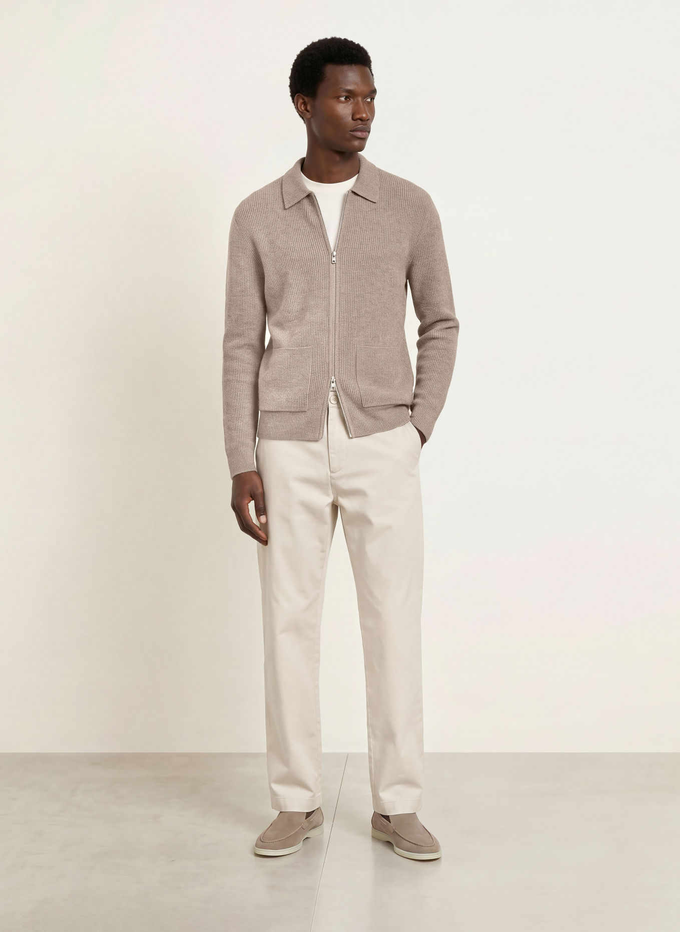 Marc O'Polo Cardigan: TAUPE
