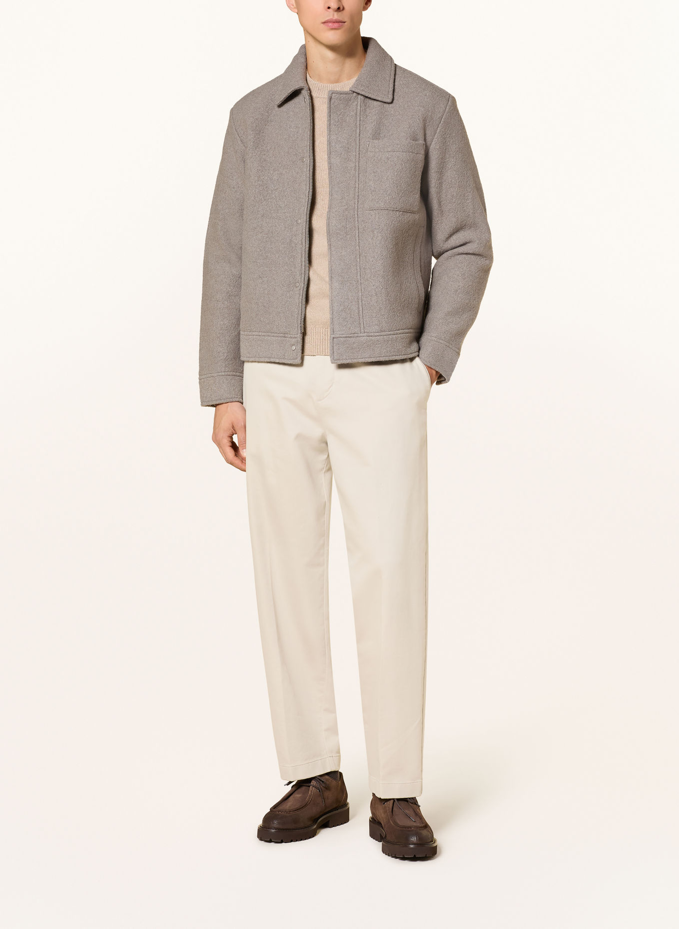 Marc O'Polo Overshirt: GRÅ