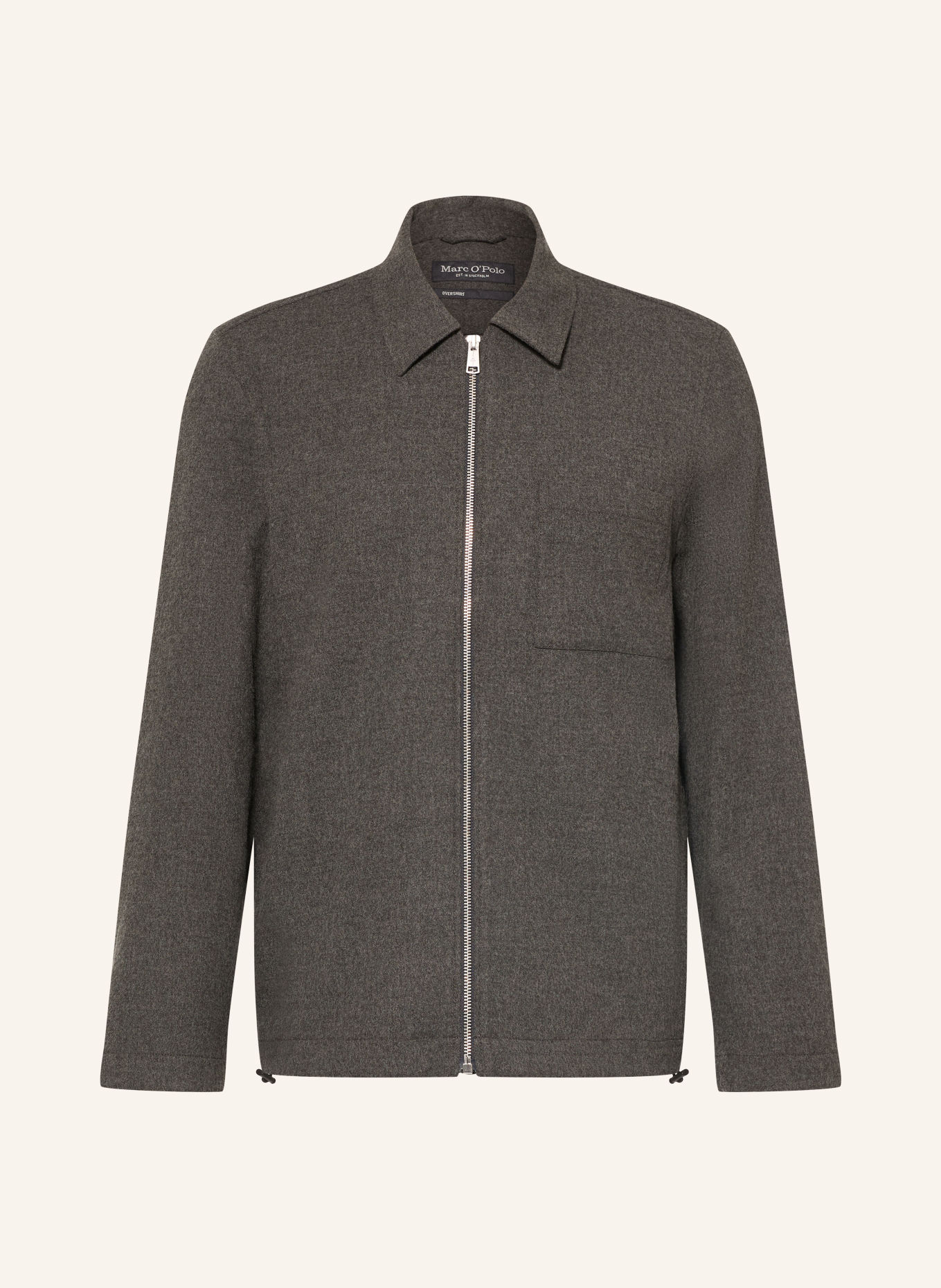 Marc O'Polo Overshirt: DARK GRAY