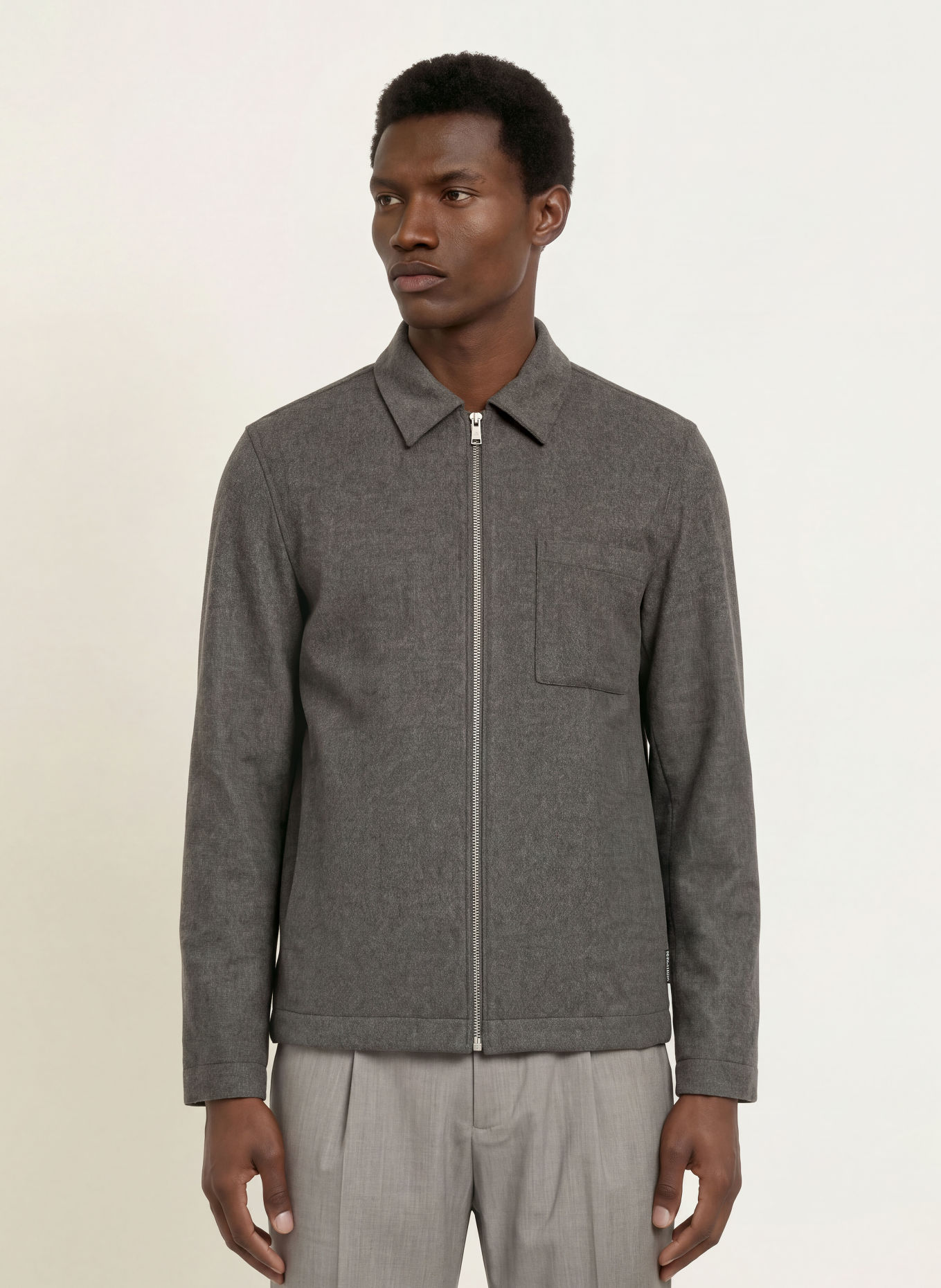 Marc O'Polo Overshirt: DARK GRAY