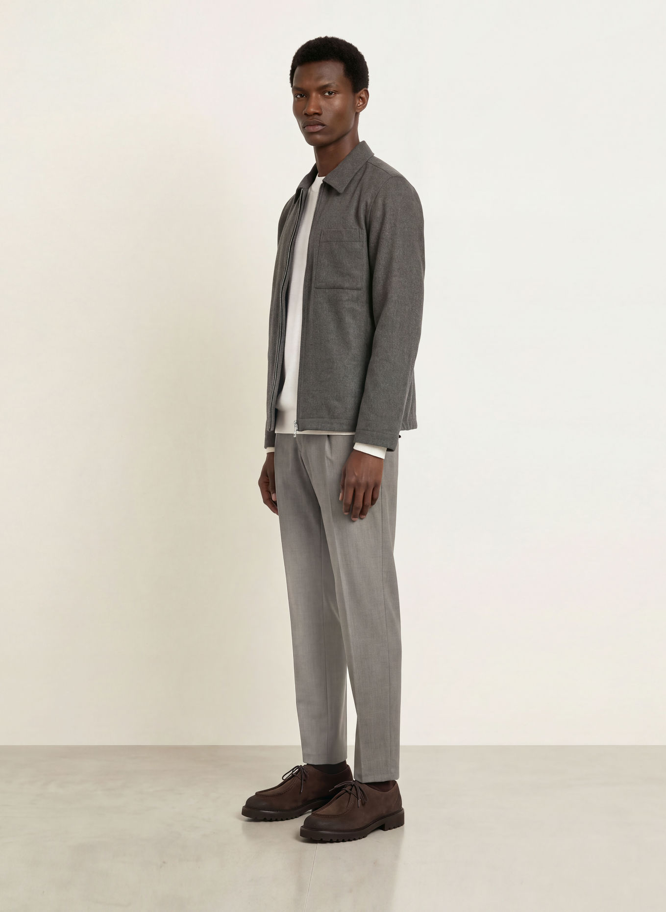 Marc O'Polo Overshirt: DARK GRAY
