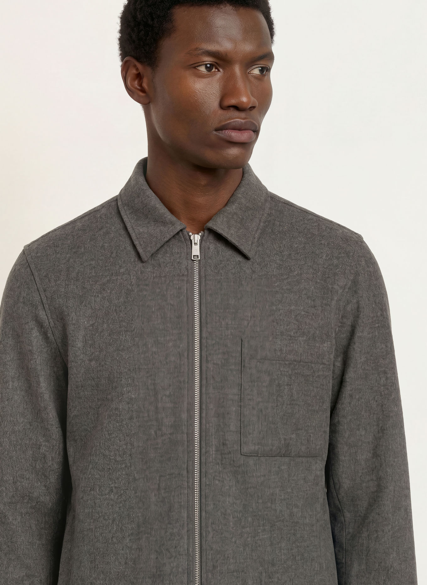 Marc O'Polo Overshirt: DARK GRAY