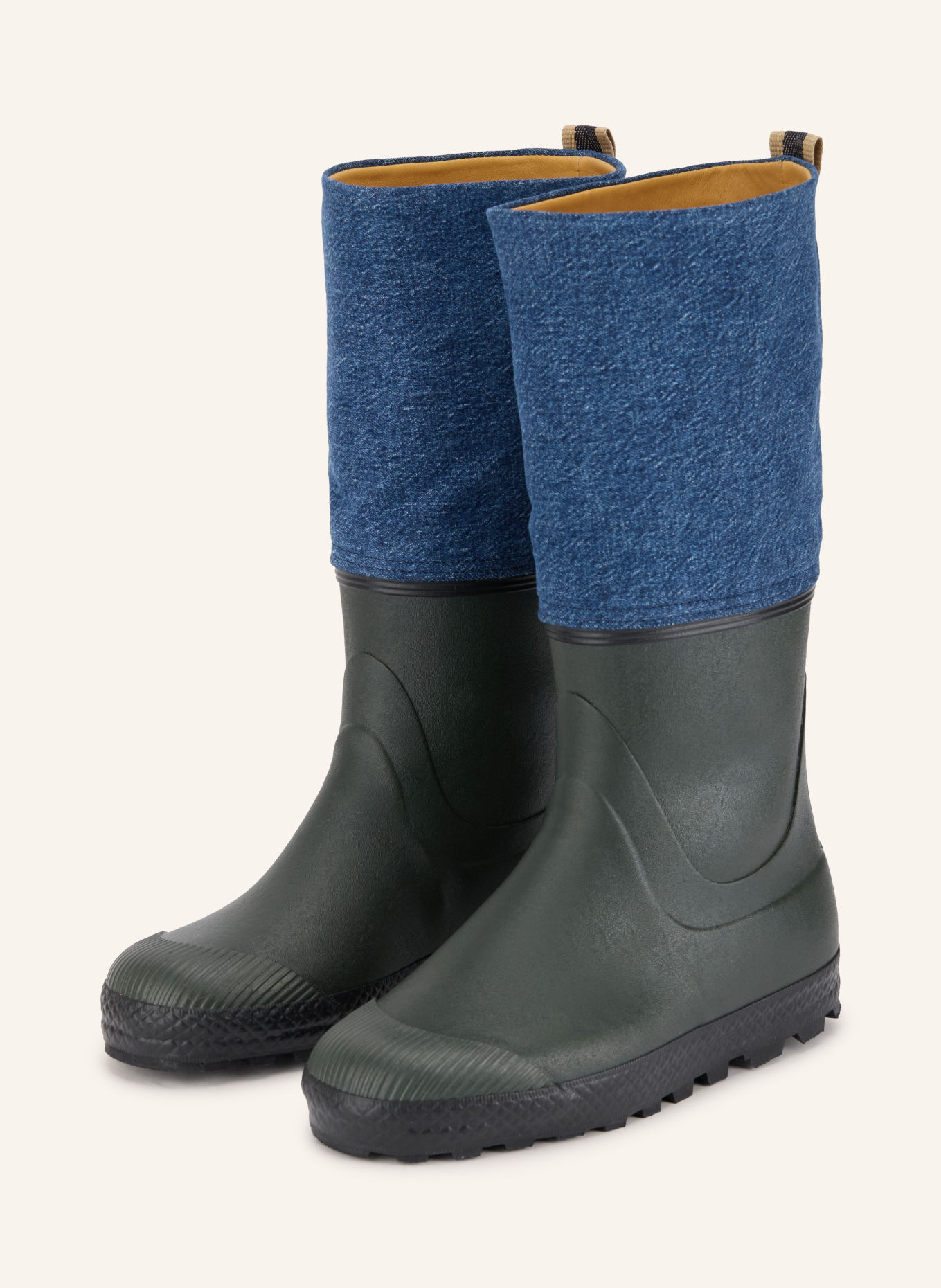 LUDWIG REITER Gummistiefel GARDENER: DUNKELGRÜN / BLAU