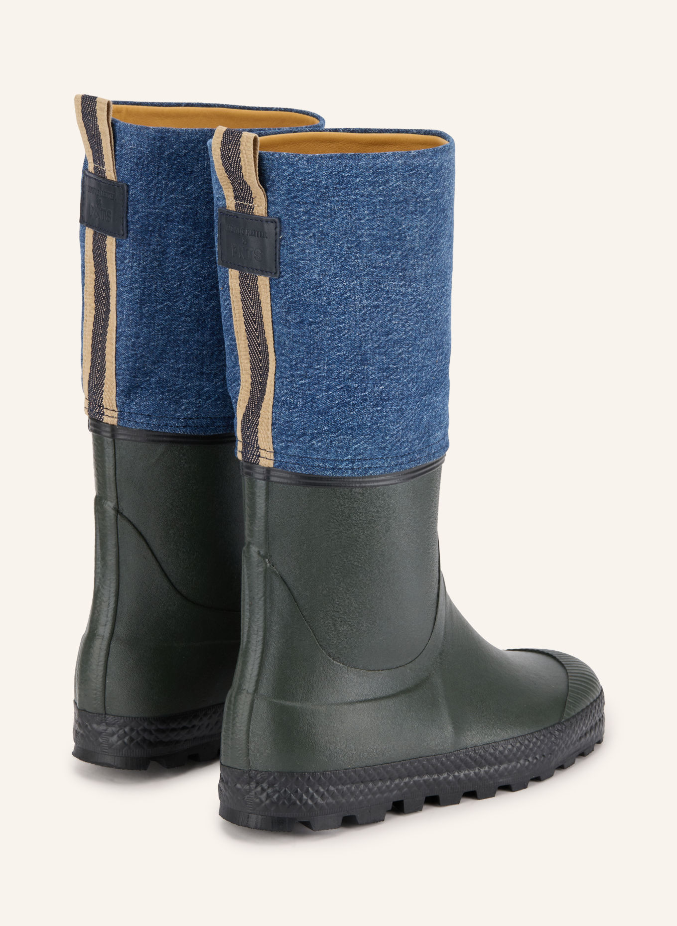 LUDWIG REITER Gummistiefel GARDENER: DUNKELGRÜN / BLAU
