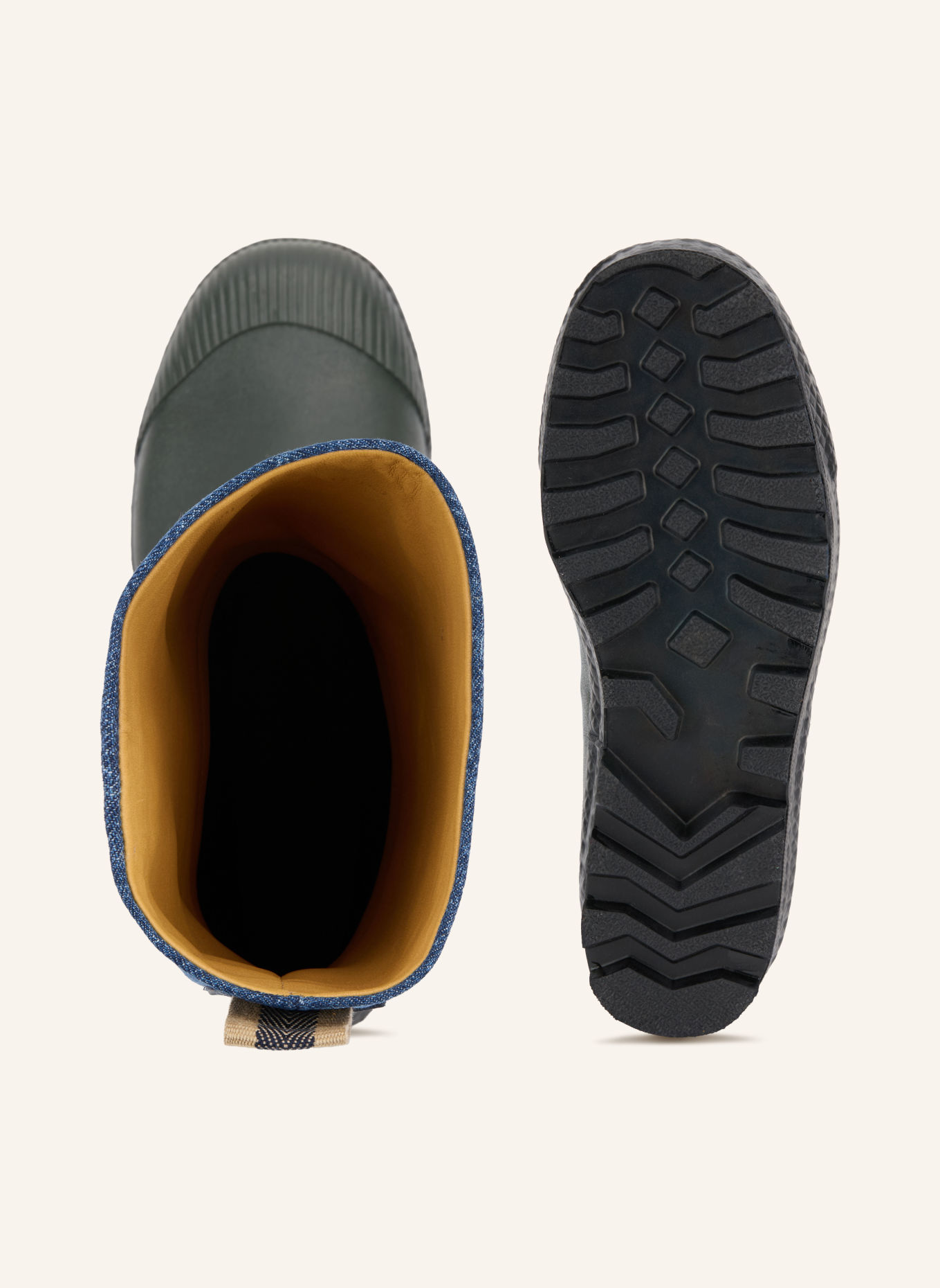 LUDWIG REITER Gummistiefel GARDENER: DUNKELGRÜN / BLAU